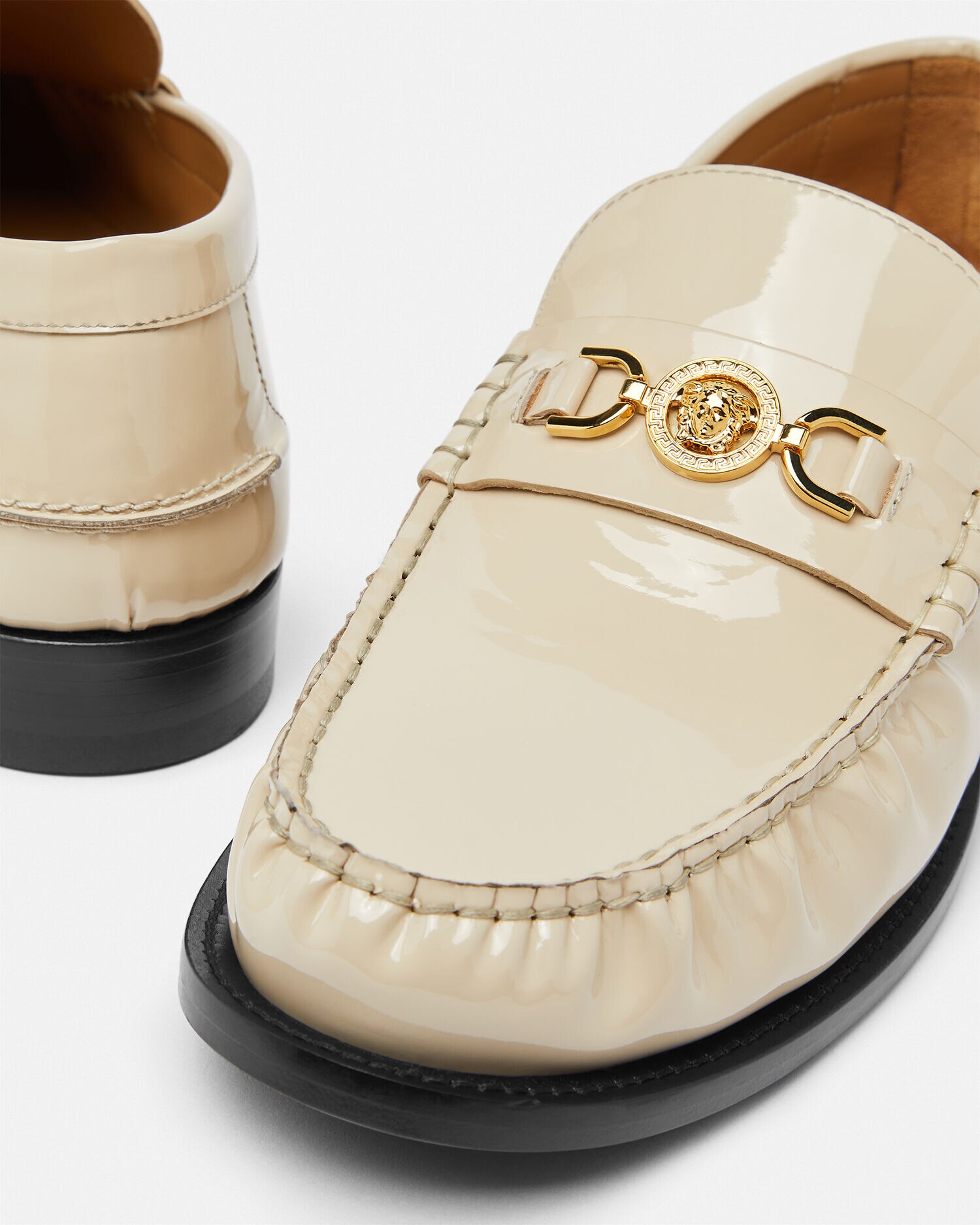 Mens versace medusa loafers sale
