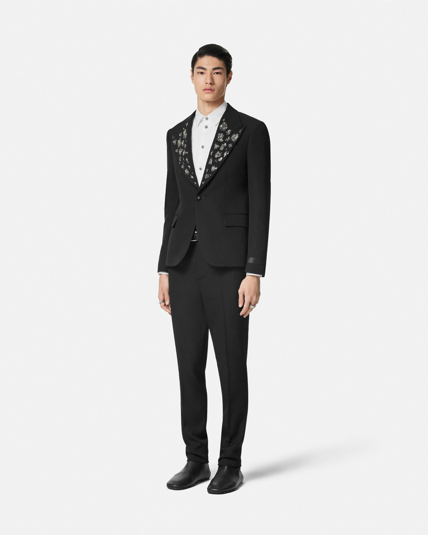 Mens suits versace hot sale