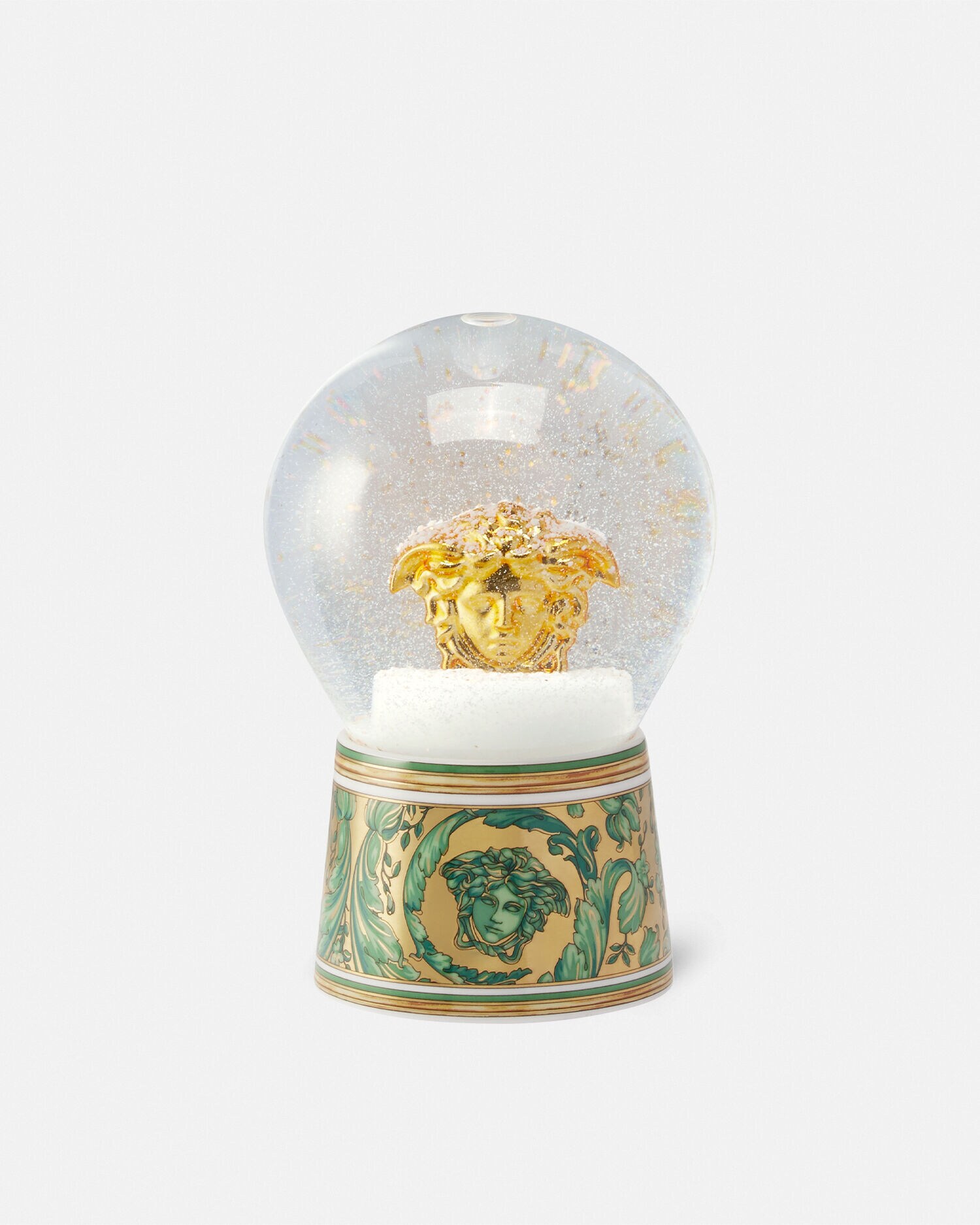 Medusa Garland Snow Globe