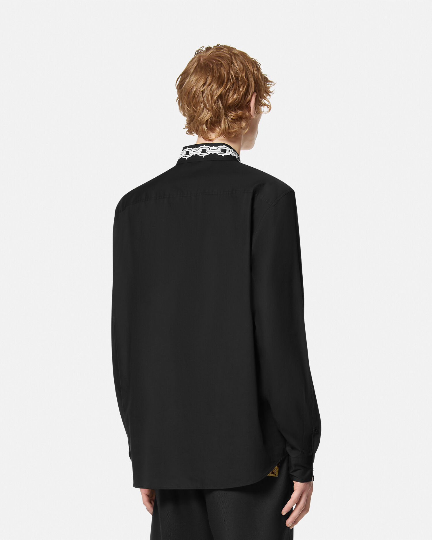 Logomania Piercing Regular Fit Shirt VERSACE