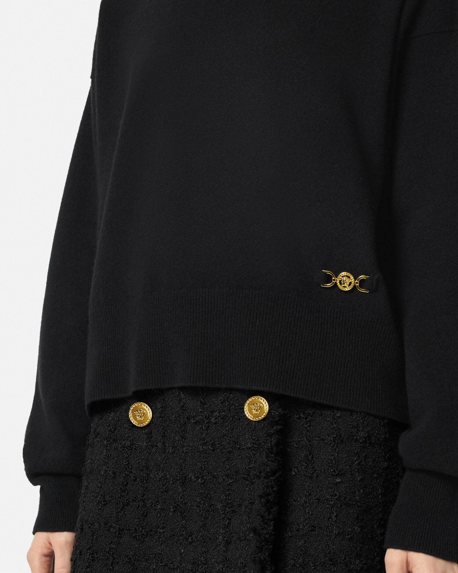Versace cashmere sweater outlet