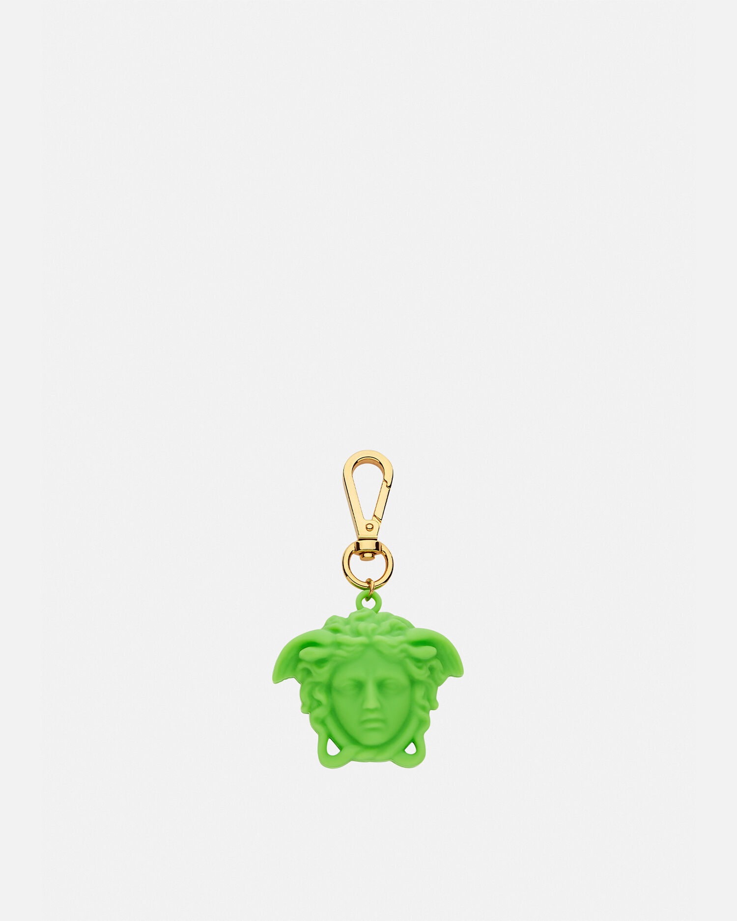 【関税＆送料込み】Versace Keychain \"Jellyfish Biggie\" Medusa Kids Key Chain Green | VERSACE US