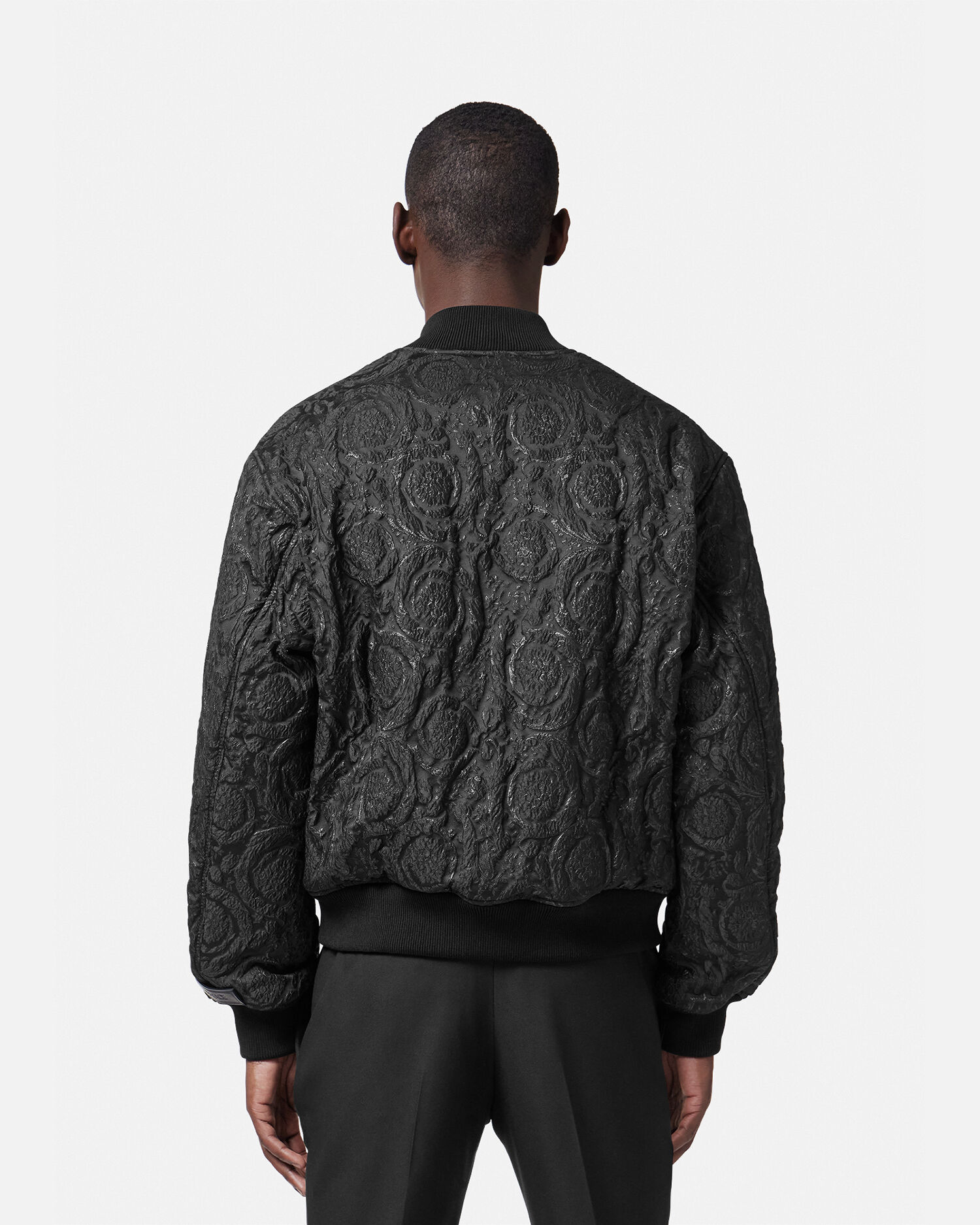 Versace cheap baroque bomber
