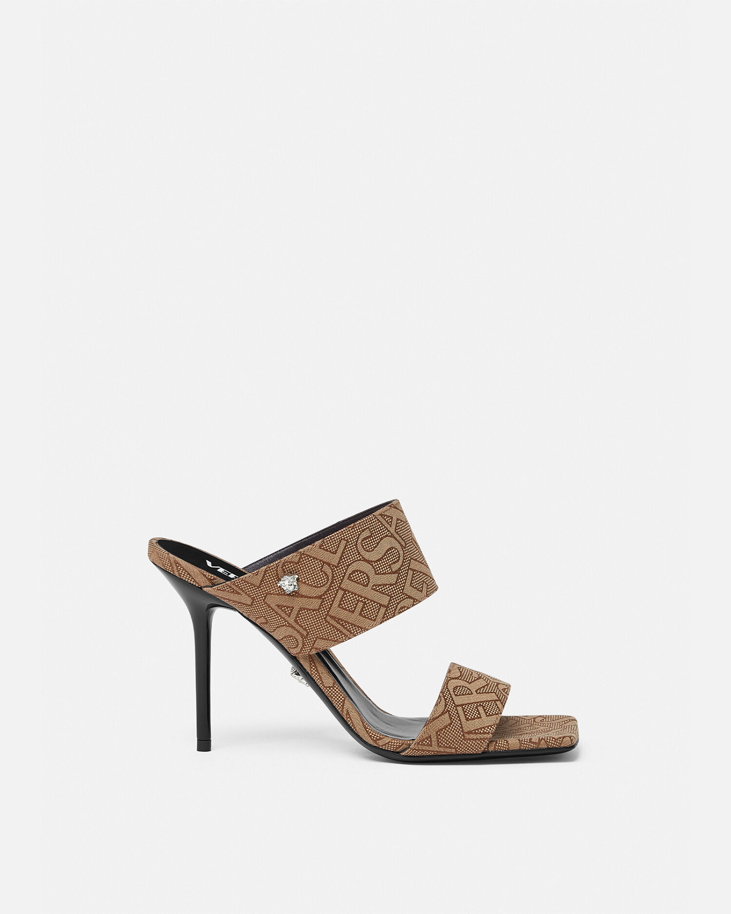 Versace on sale mule heels