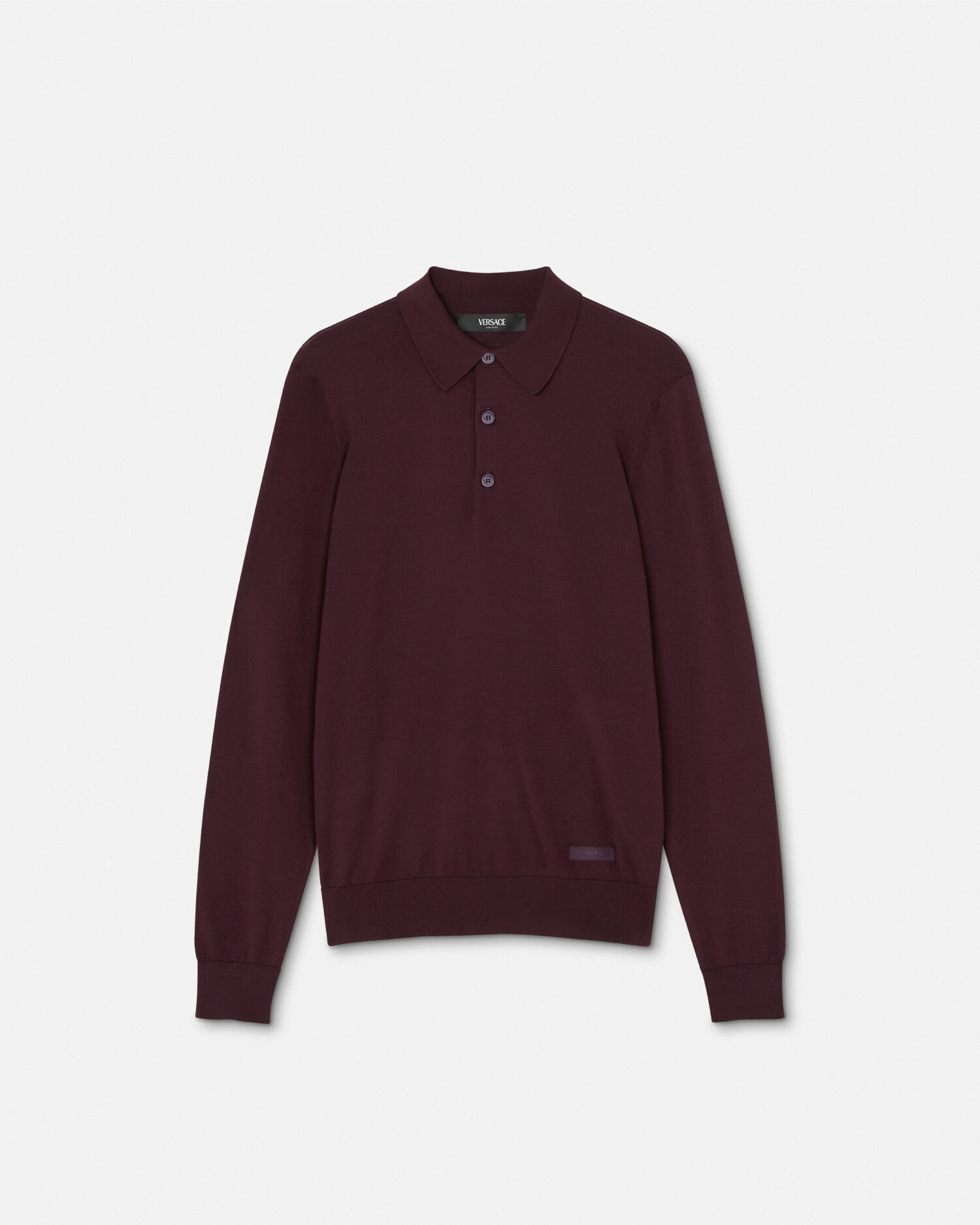 Versace long sleeve polo new arrivals