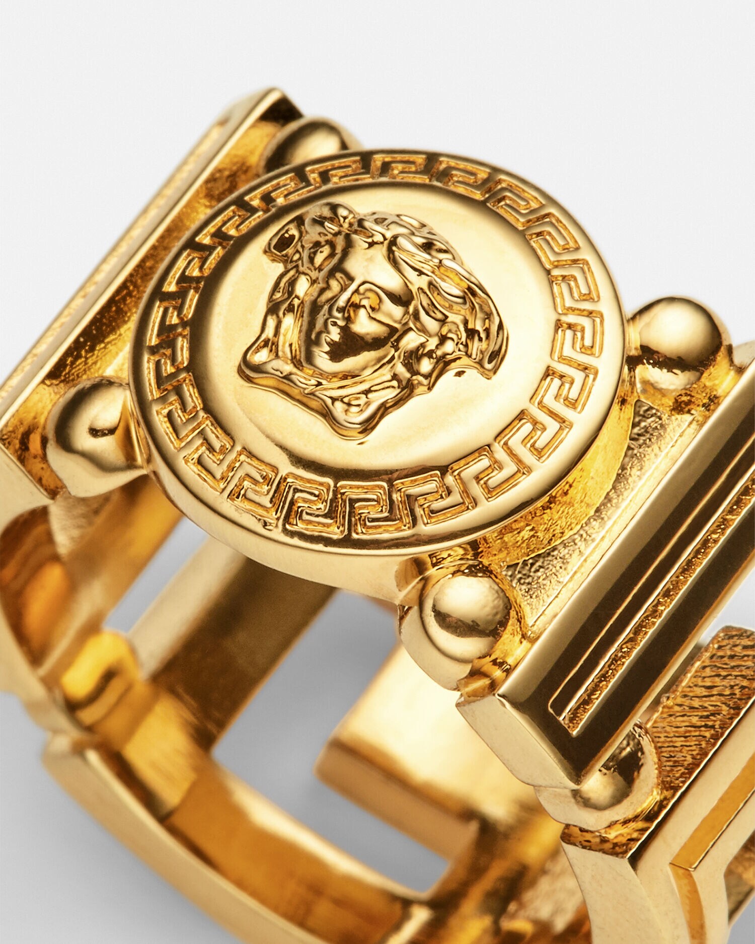 Greca Ring Gold | VERSACE US