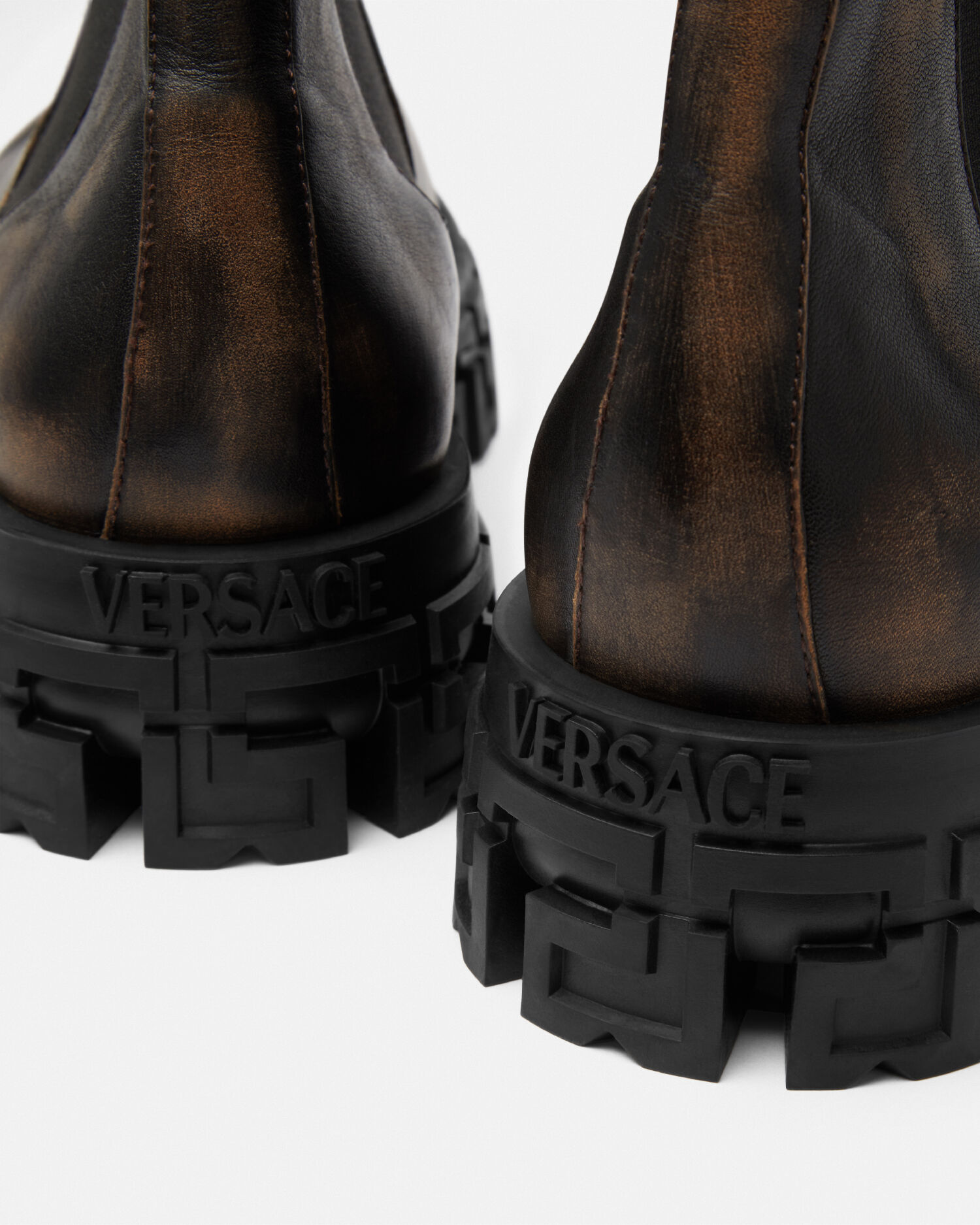 Versace mens boots outlet