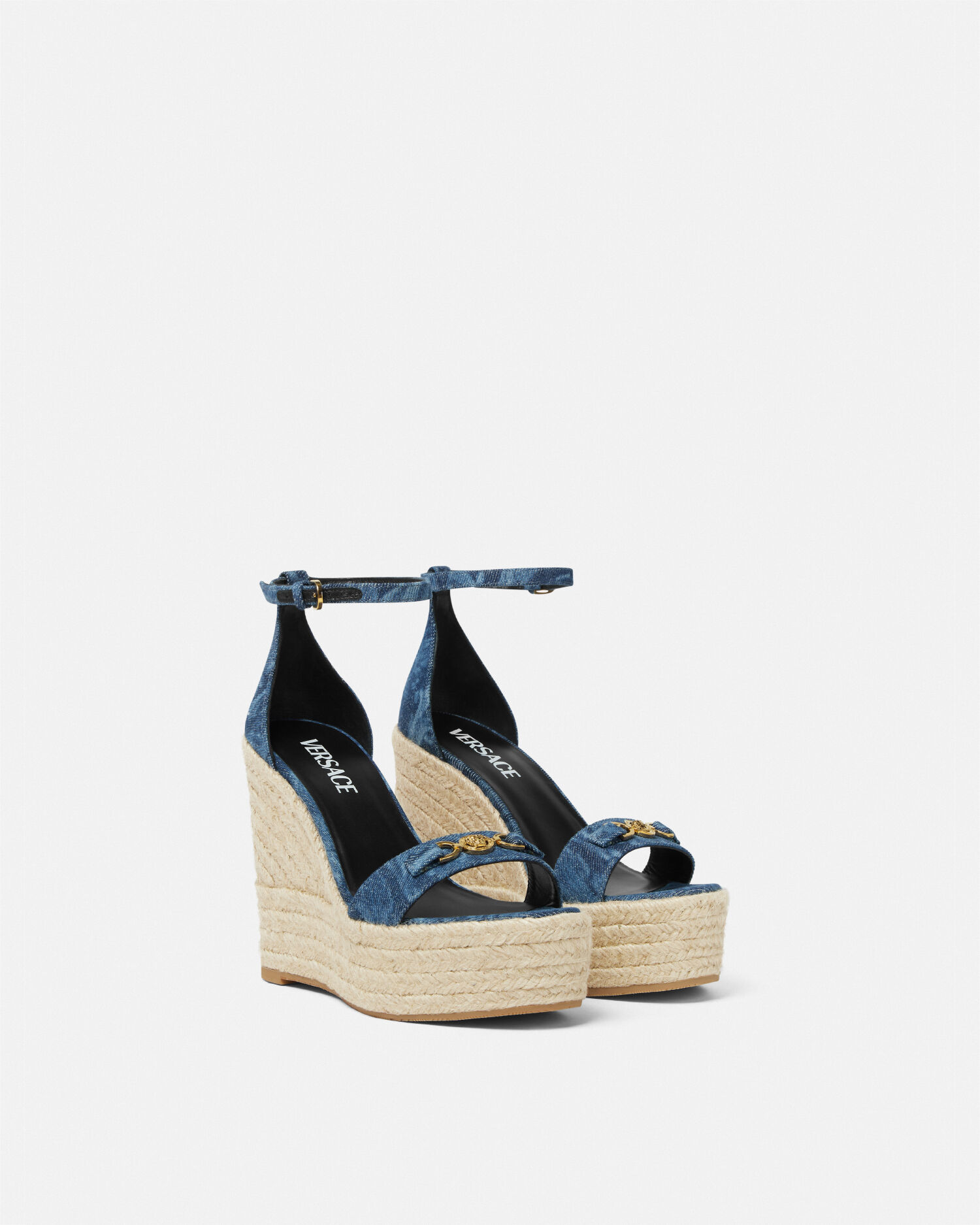 Blue jean wedge sales sandals