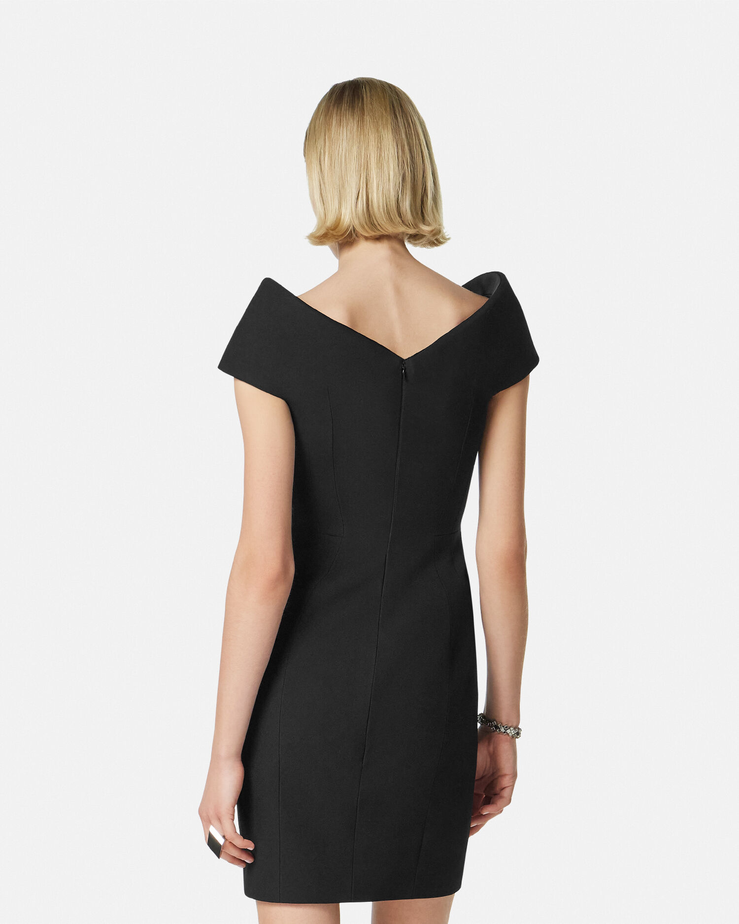 Sculptural Mini Dress