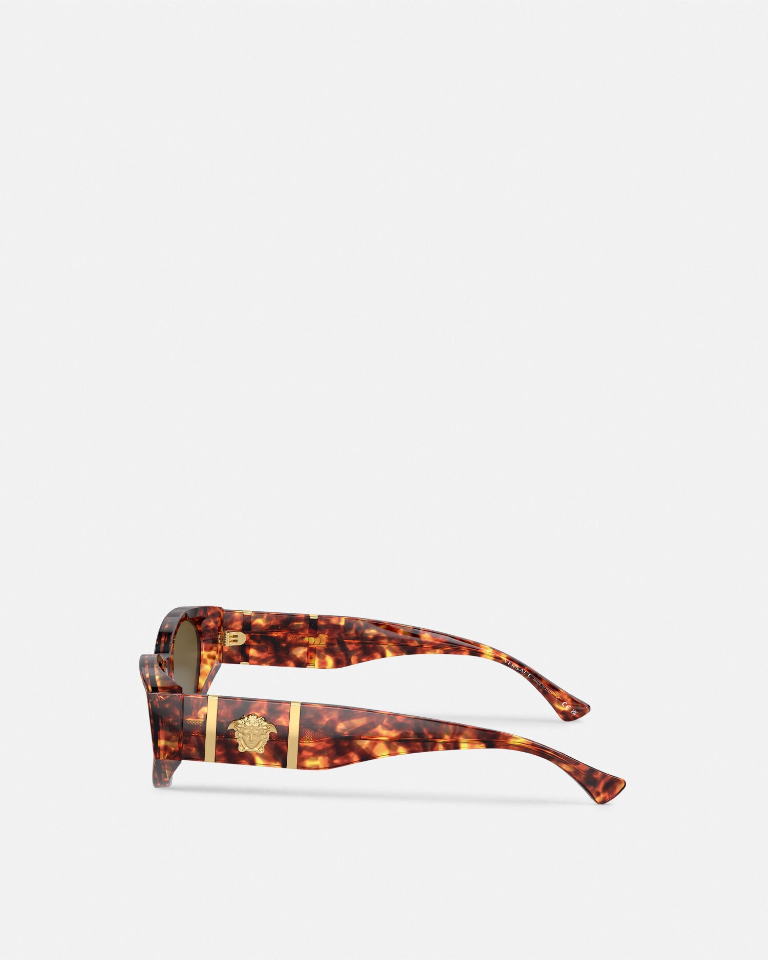 Versace leopard shop print sunglasses