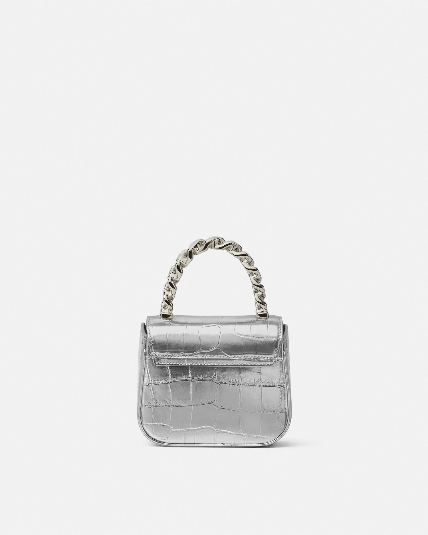 Silver mini handbag store