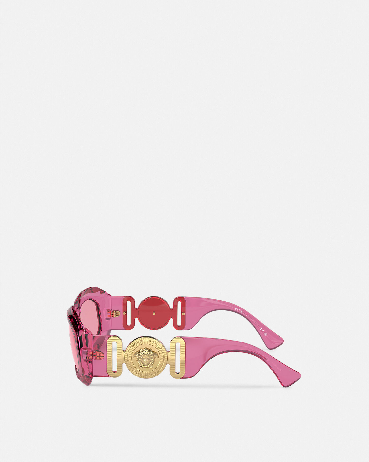 『2年保証』 Maxi US VERSACE | Pink Sunglasses Biggie Medusa 小物
