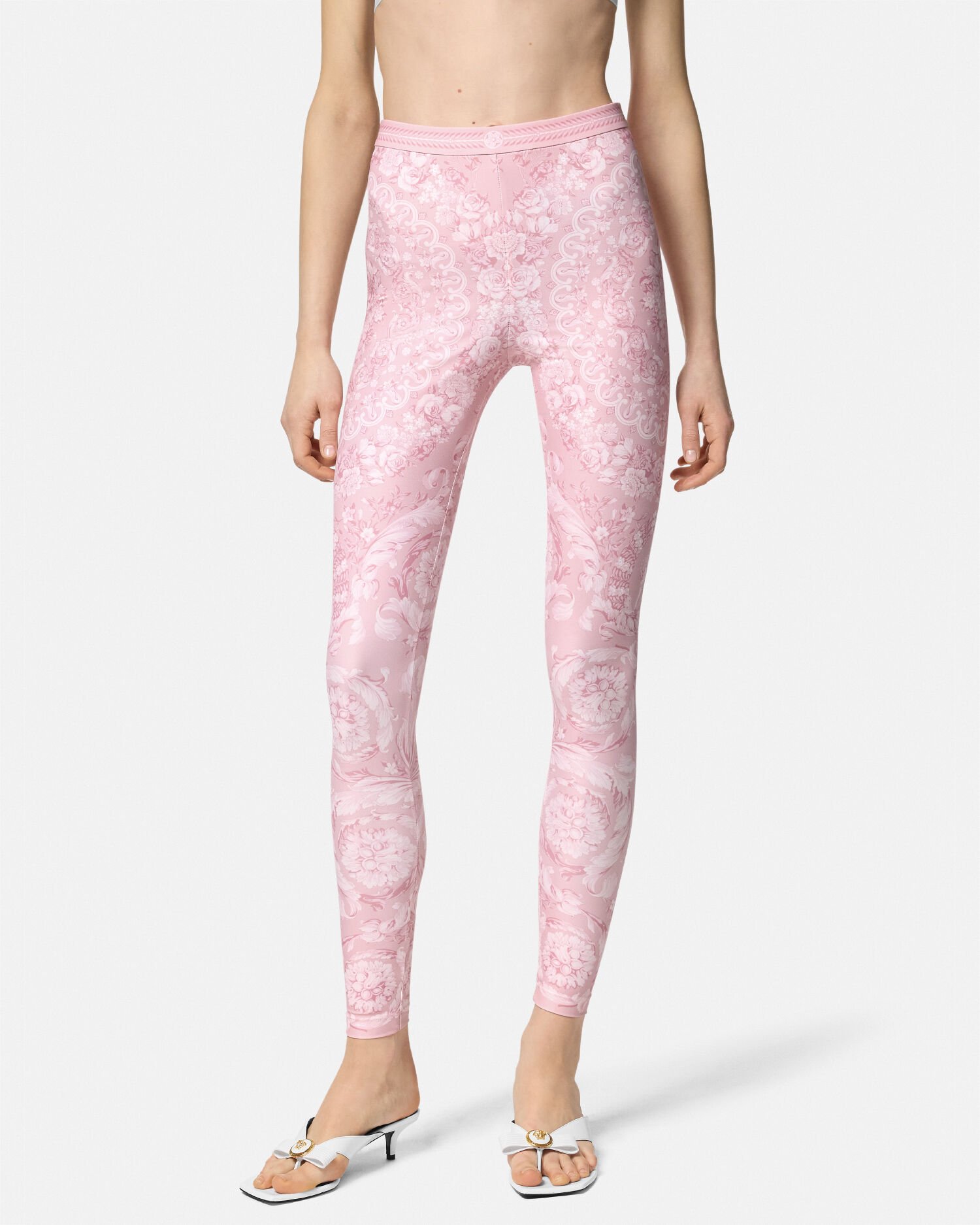 Hot pink snake print on sale leggings