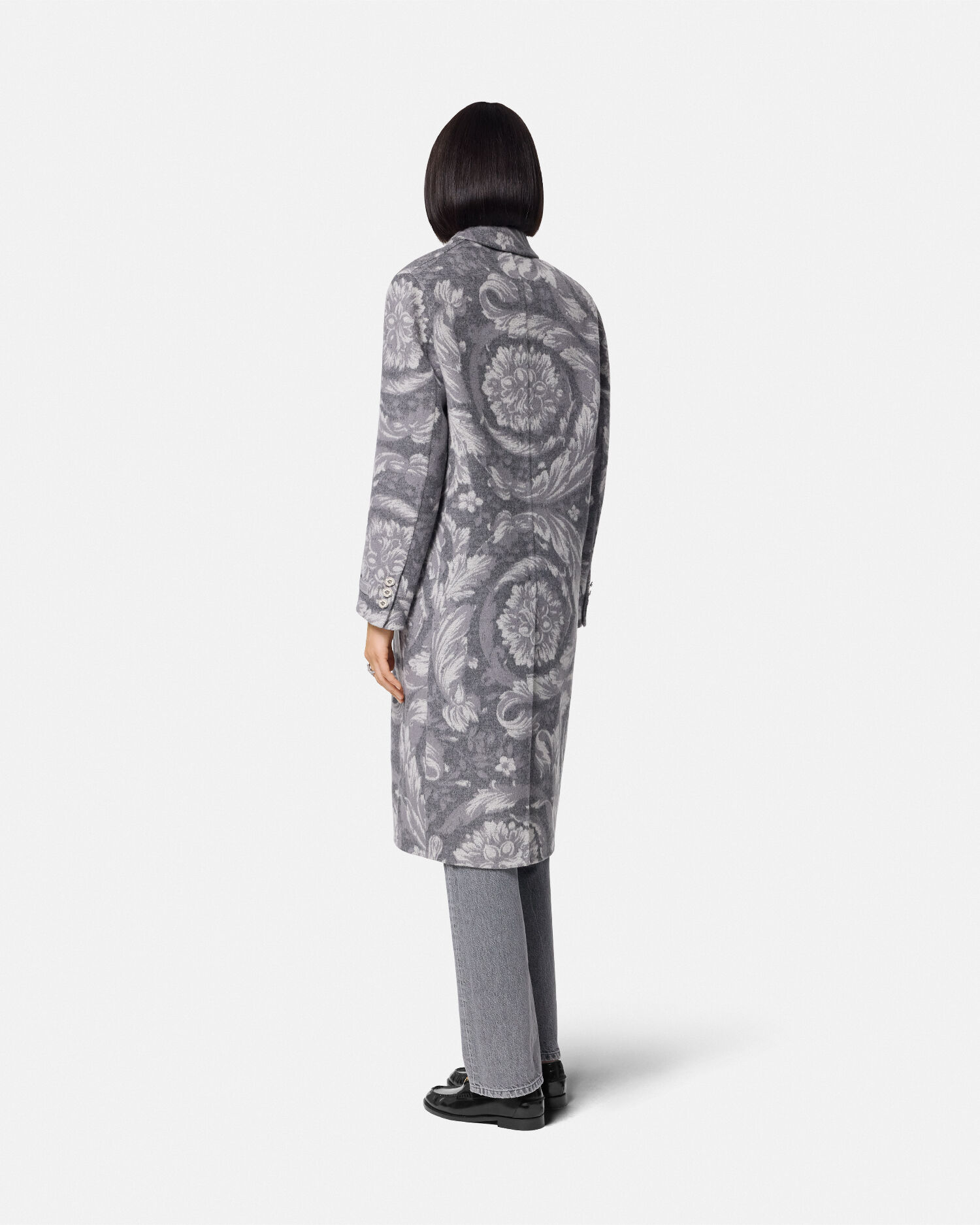 Versace overcoat top