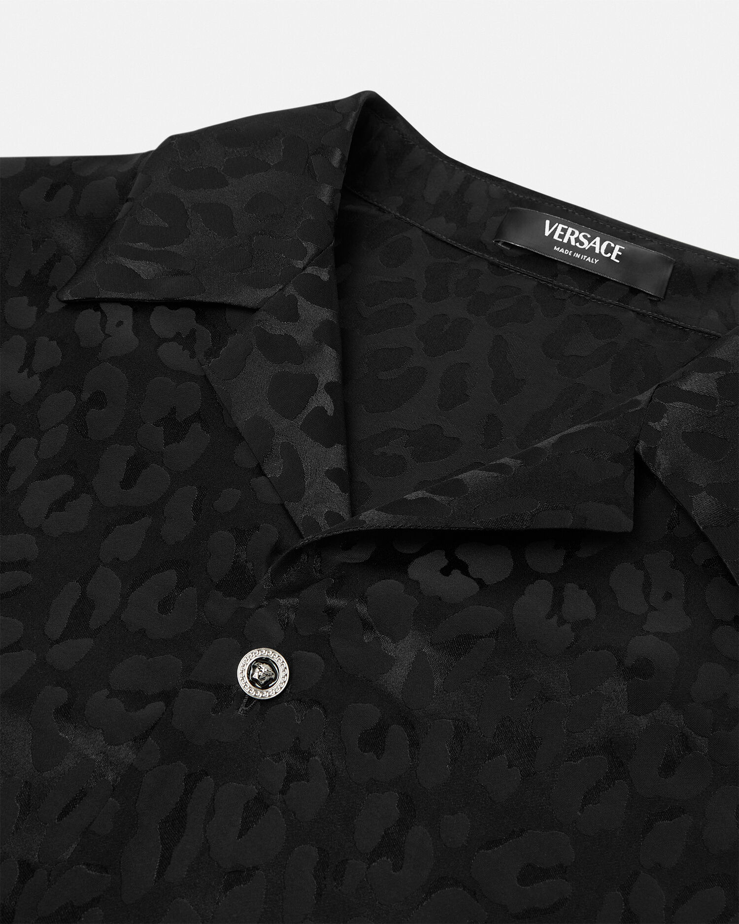 Versace leopard shirt hot sale