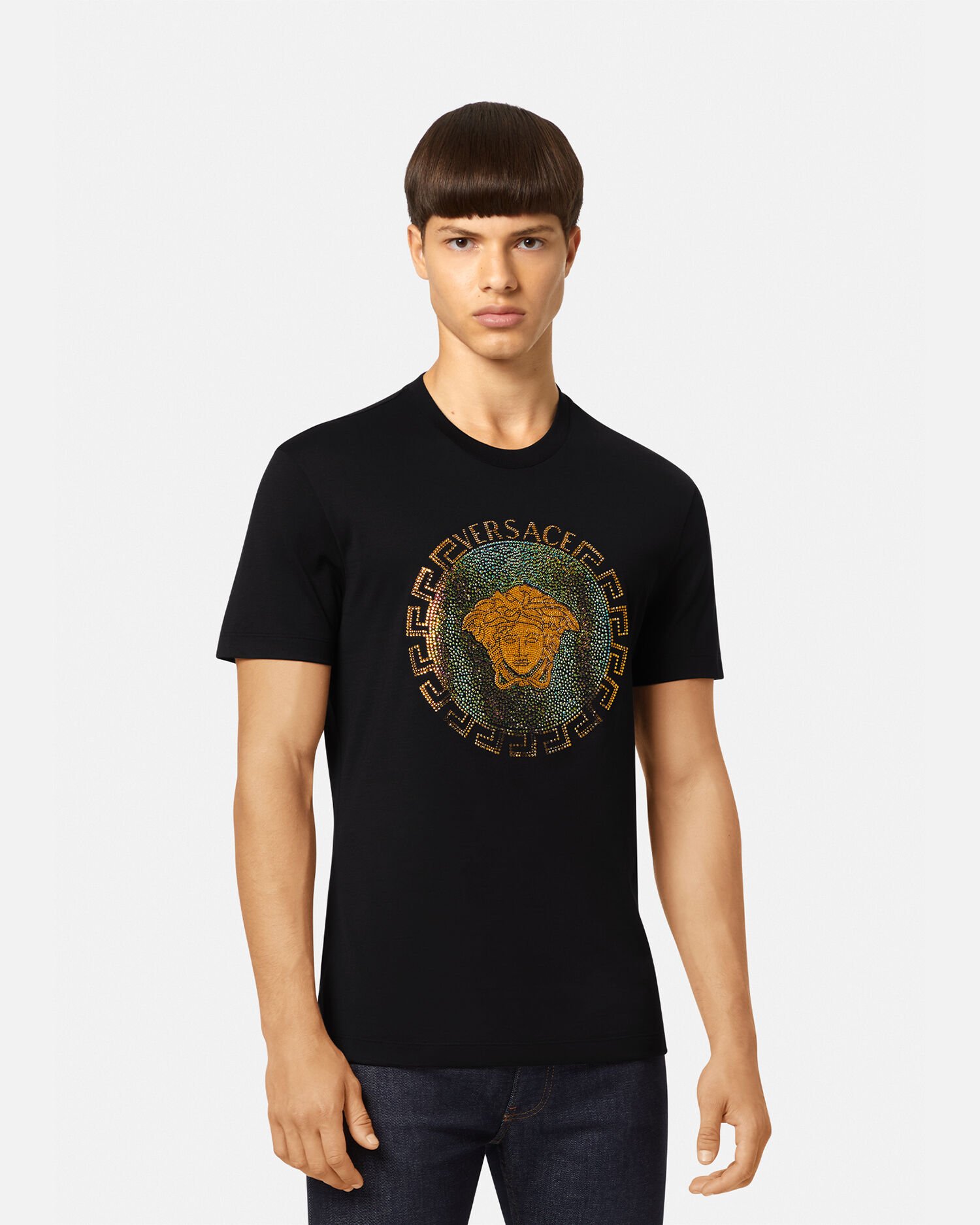 Camisa versace deals medusa