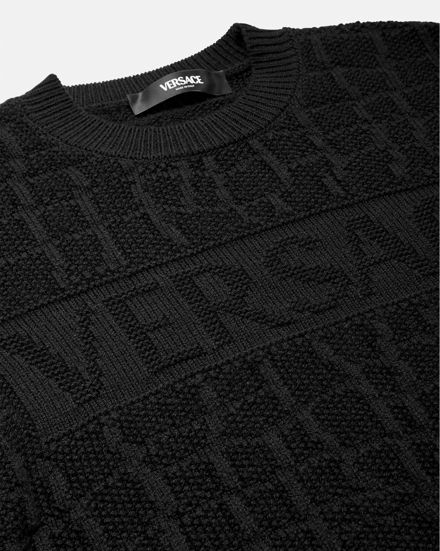 Versace clearance jumper black