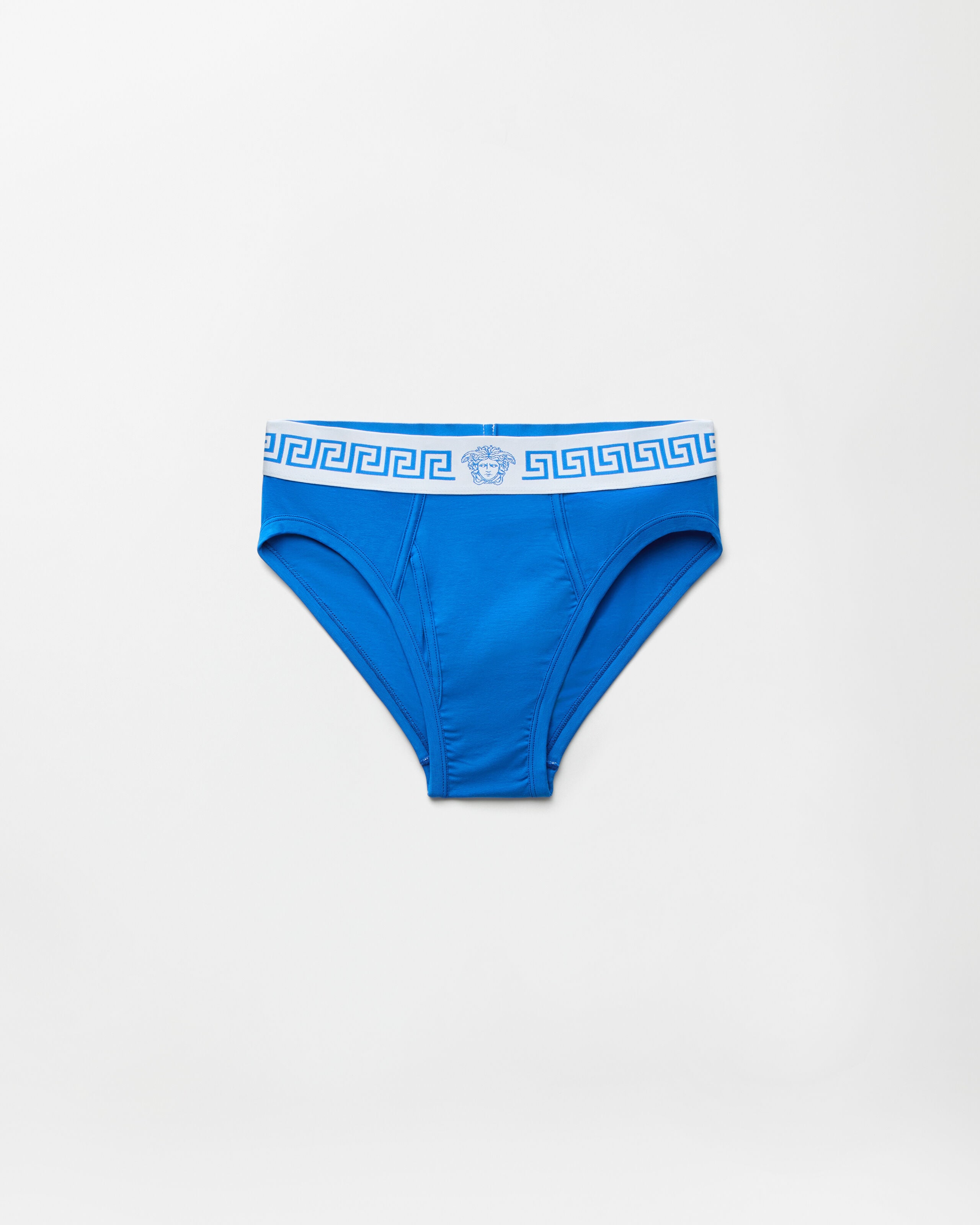 versace ブリーフ Cotton-Jersey Briefs White | VERSACE US