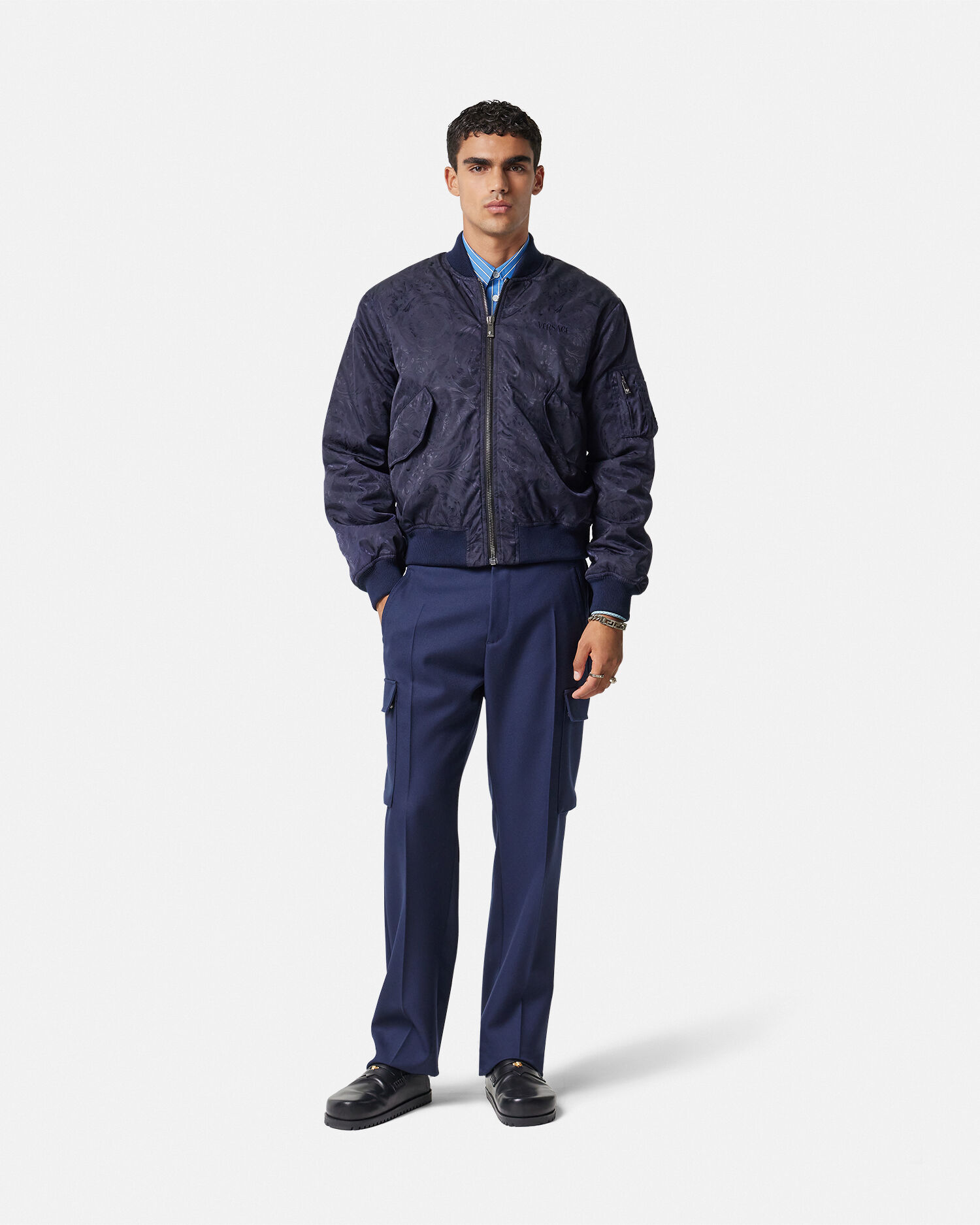 Men s Designer Jackets Coats VERSACE US