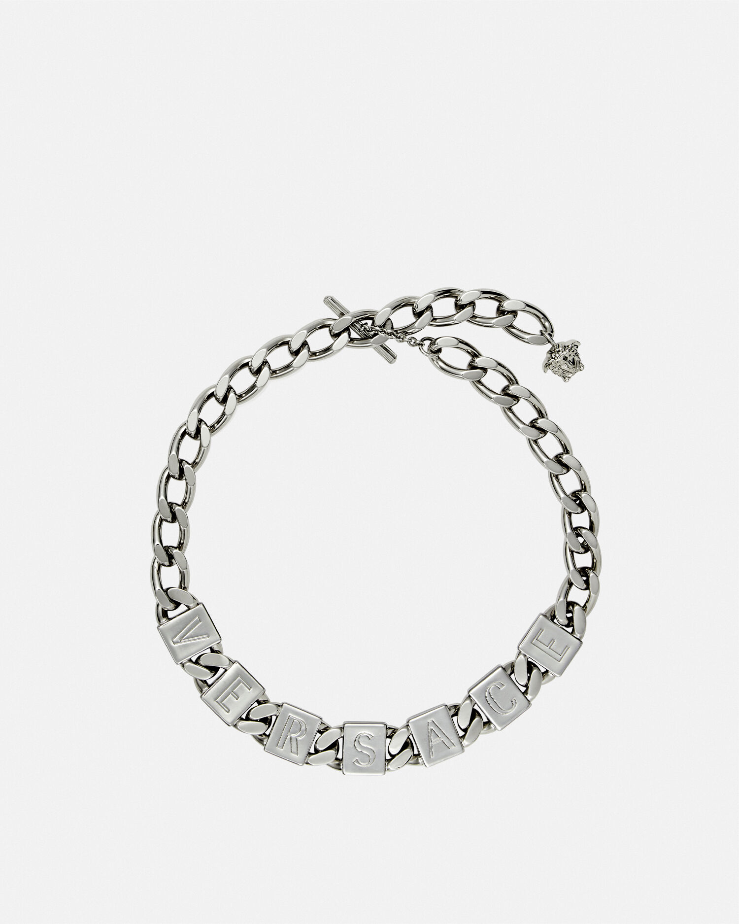 Collier shop versace argent