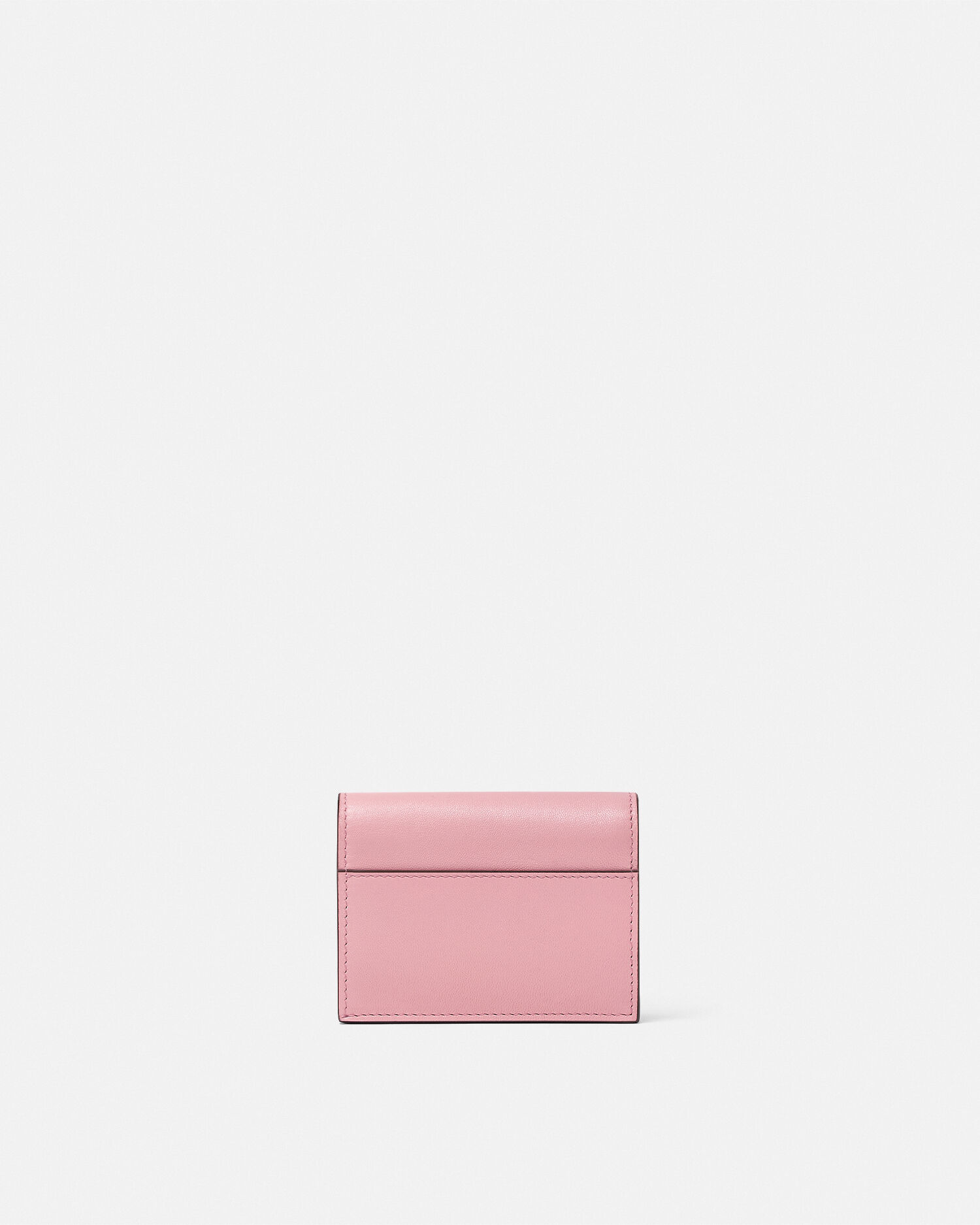 メル73710 Versace Tag Leather Wallet Pink | VERSACE CA