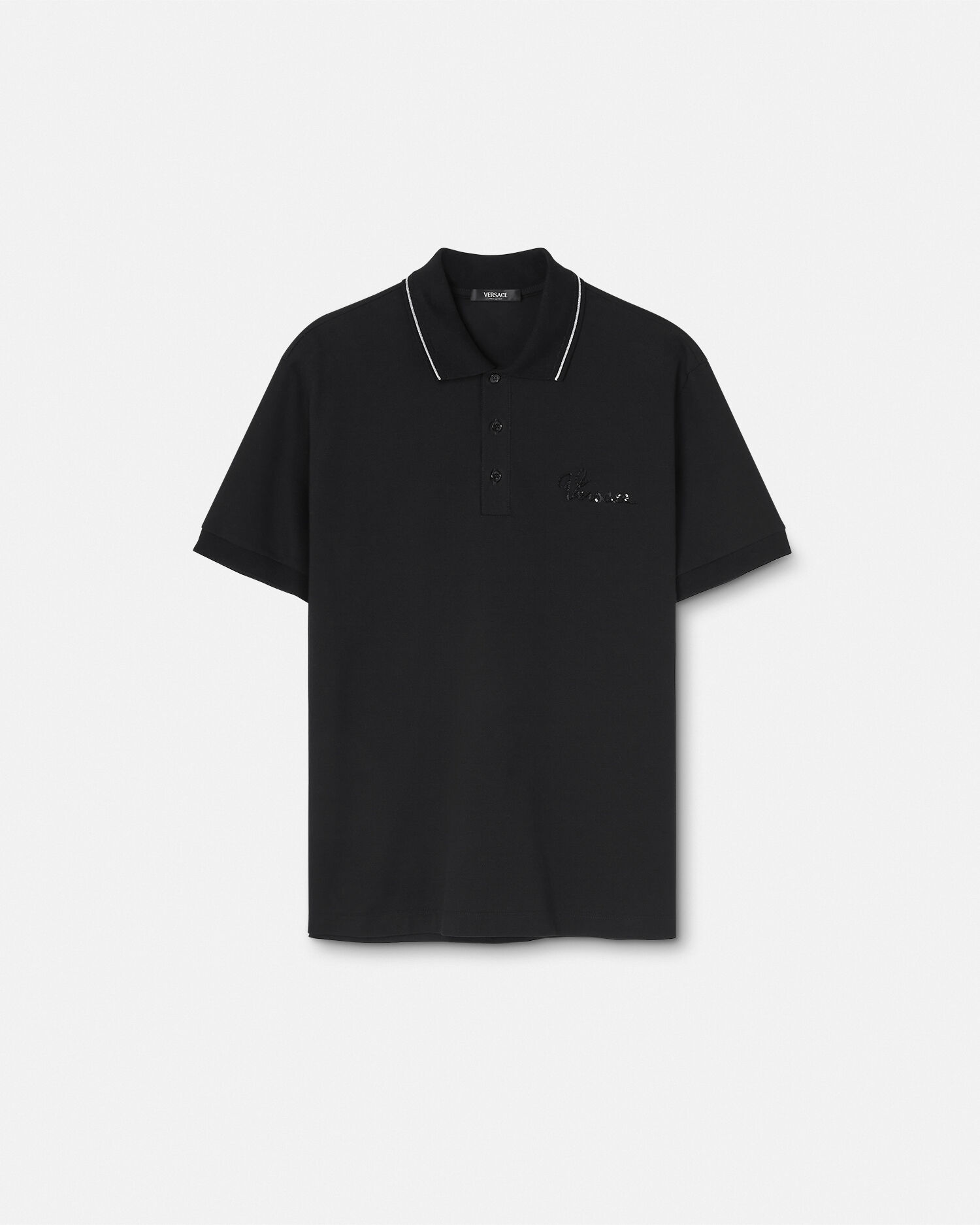 Versace Nautical Logo Polo Shirt