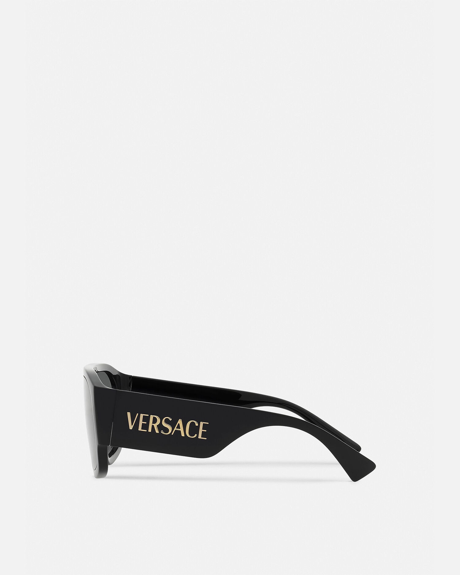 Versace logo on sunglasses top