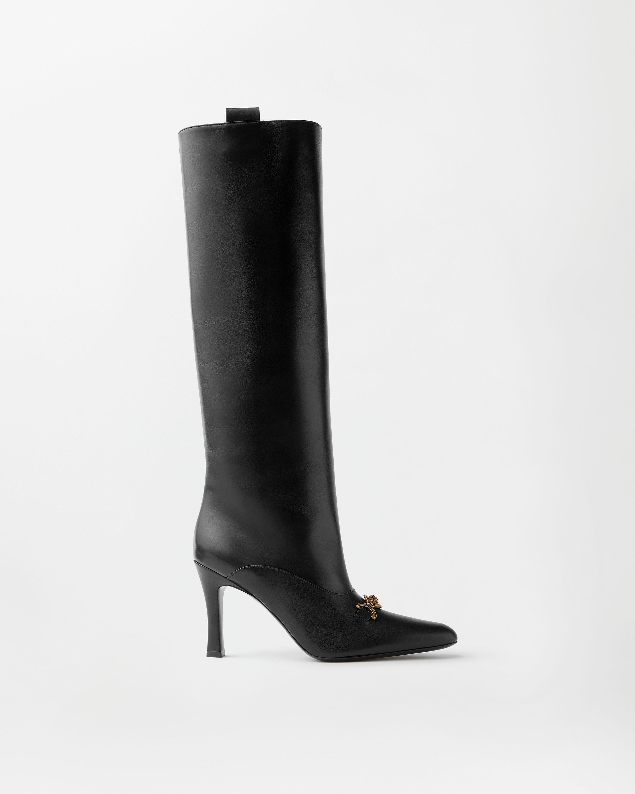 Versace marisa leather boots 90 mm