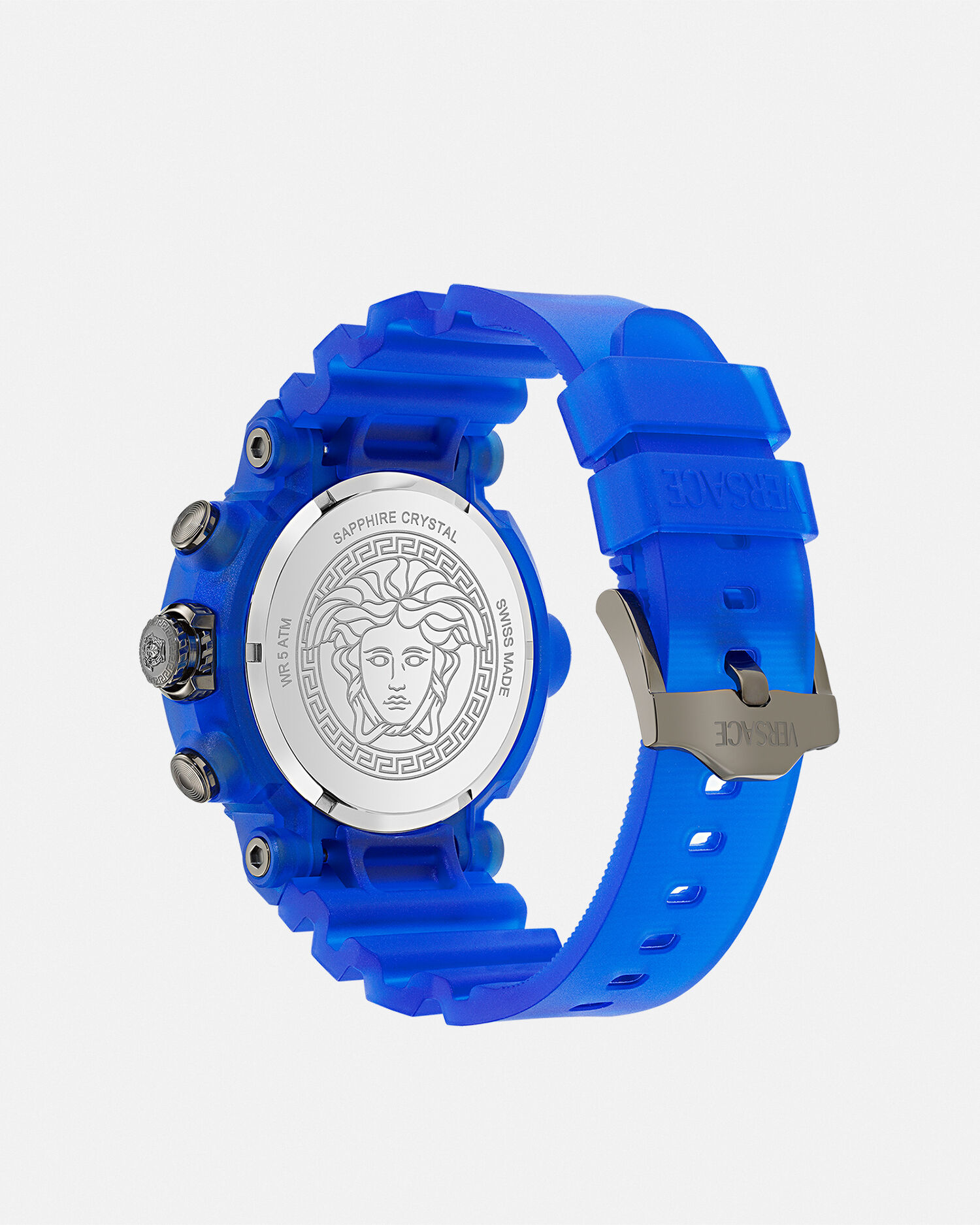 Versace Real Active Chrono Watch Blue | VERSACE