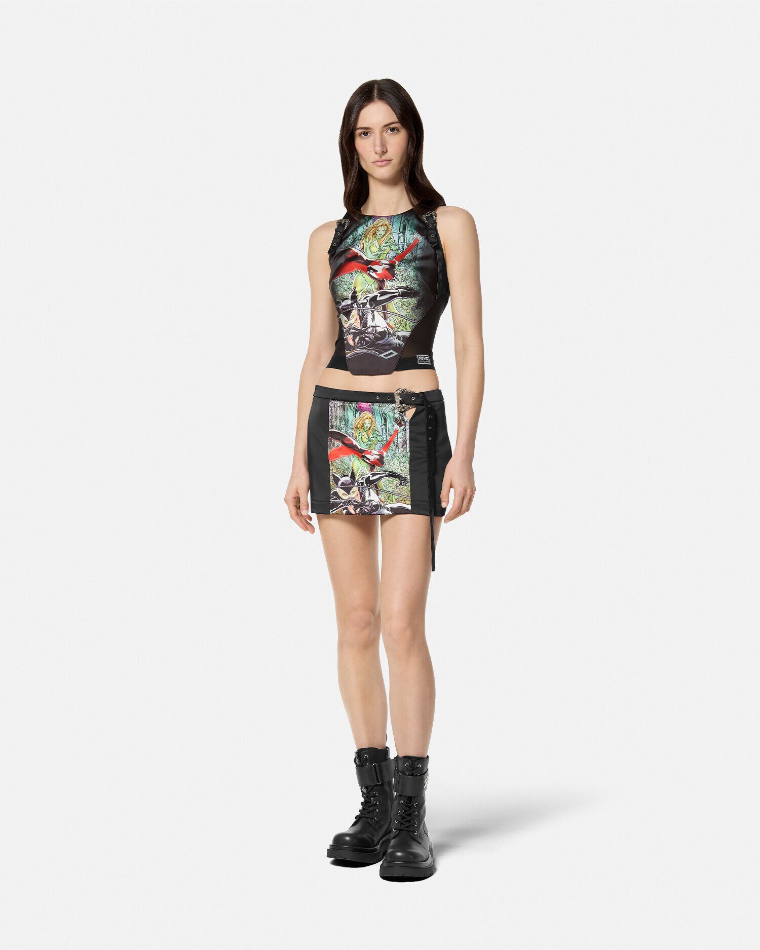 Gotham City Sirens Mini Skirt VERSACE