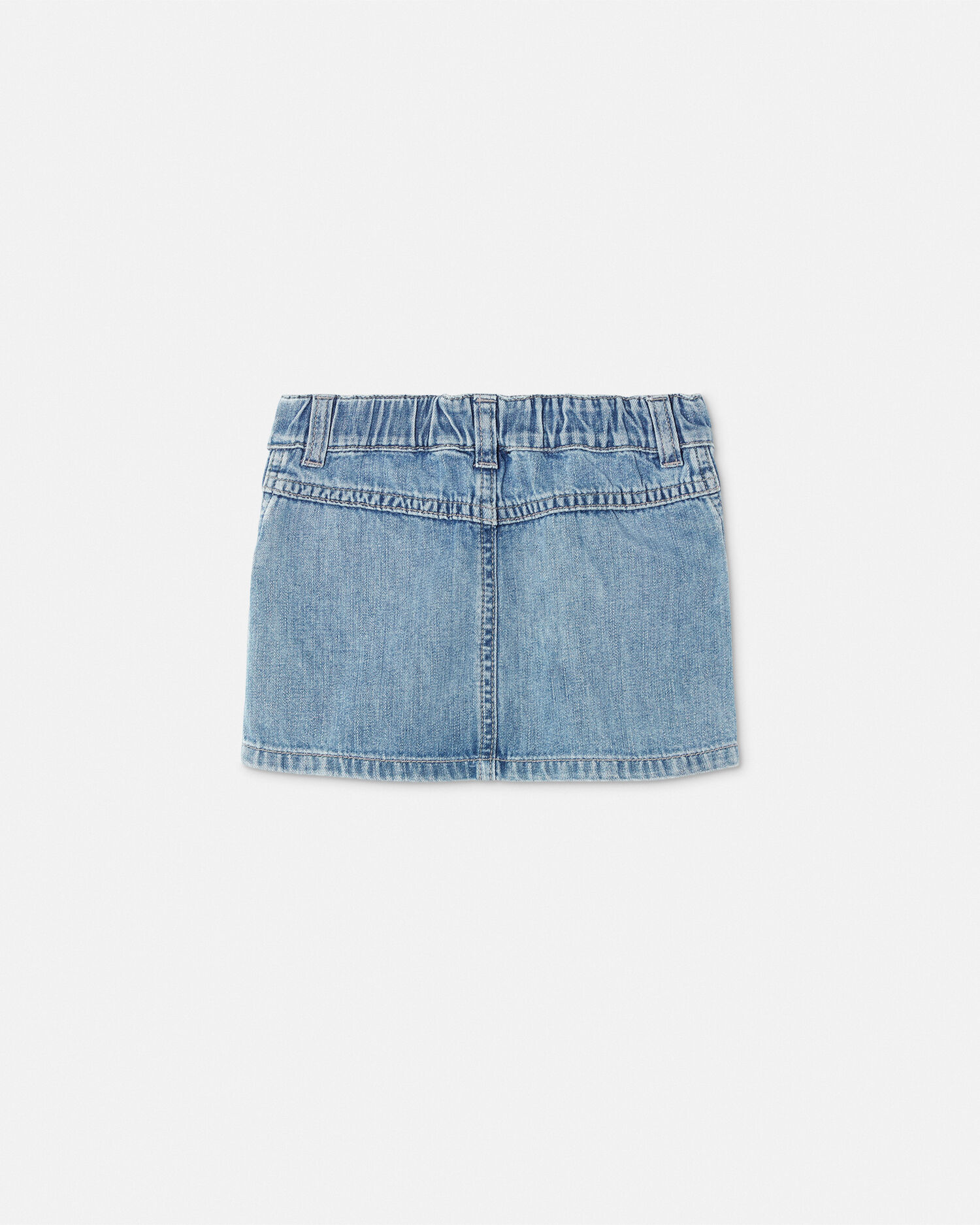 Baby blue jean skirt 2025