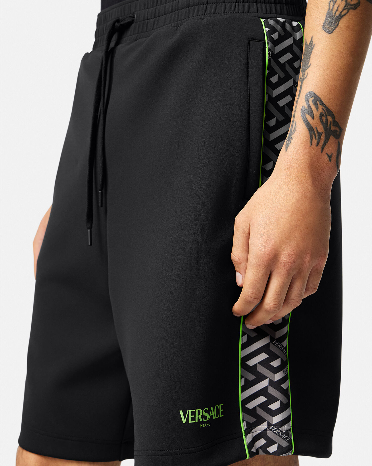 Versace gym shorts hot sale
