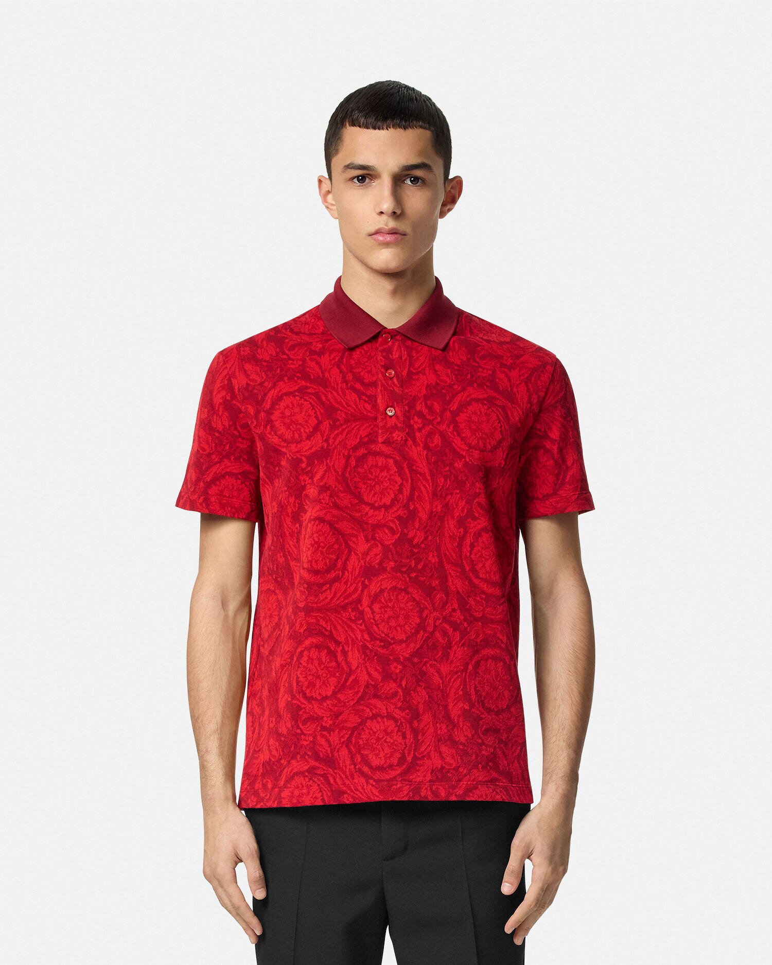 Polo Barocco Rouge VERSACE FR