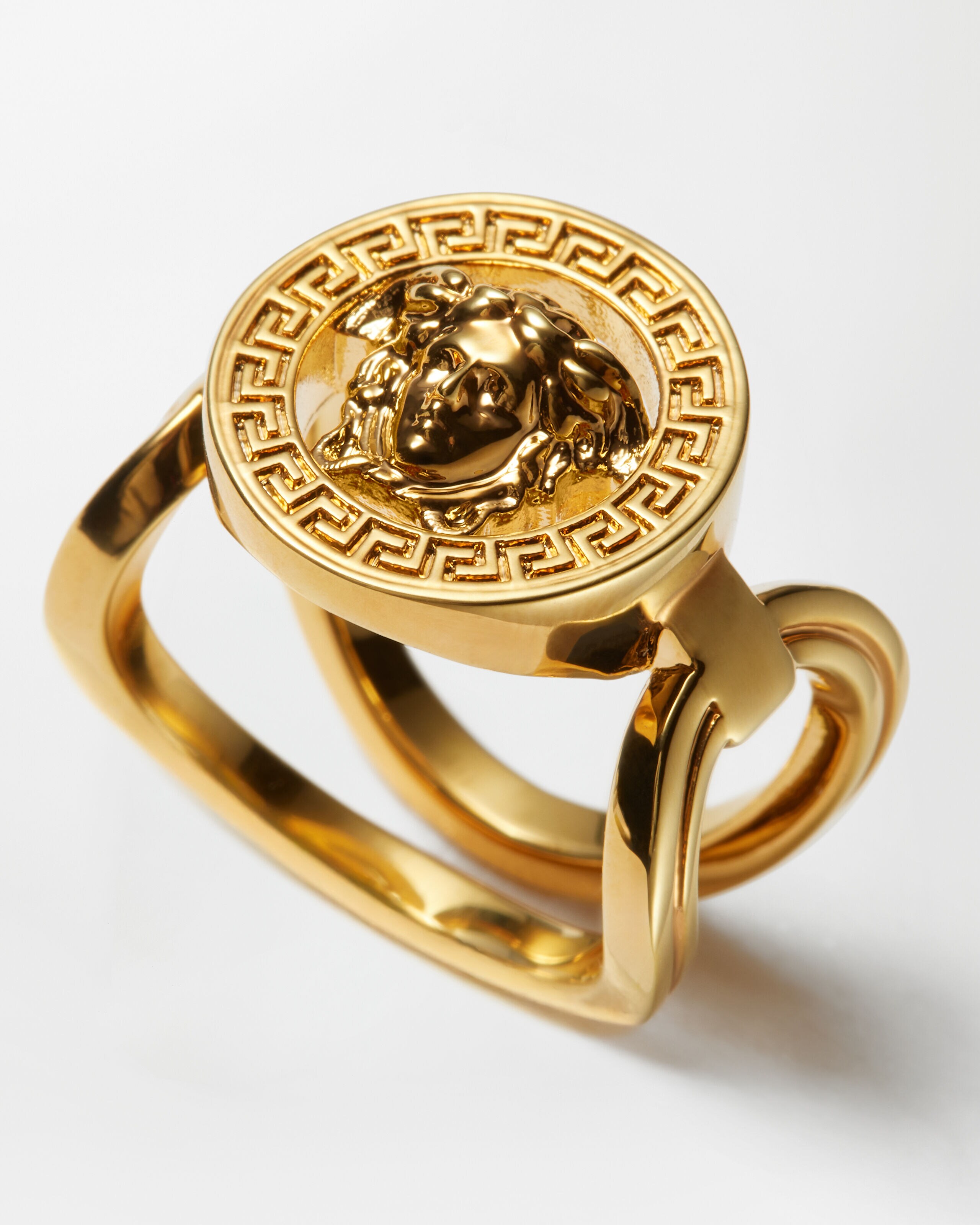 VERSACE ゴールドライオンリング Versace Style Lion Ring | Uverly