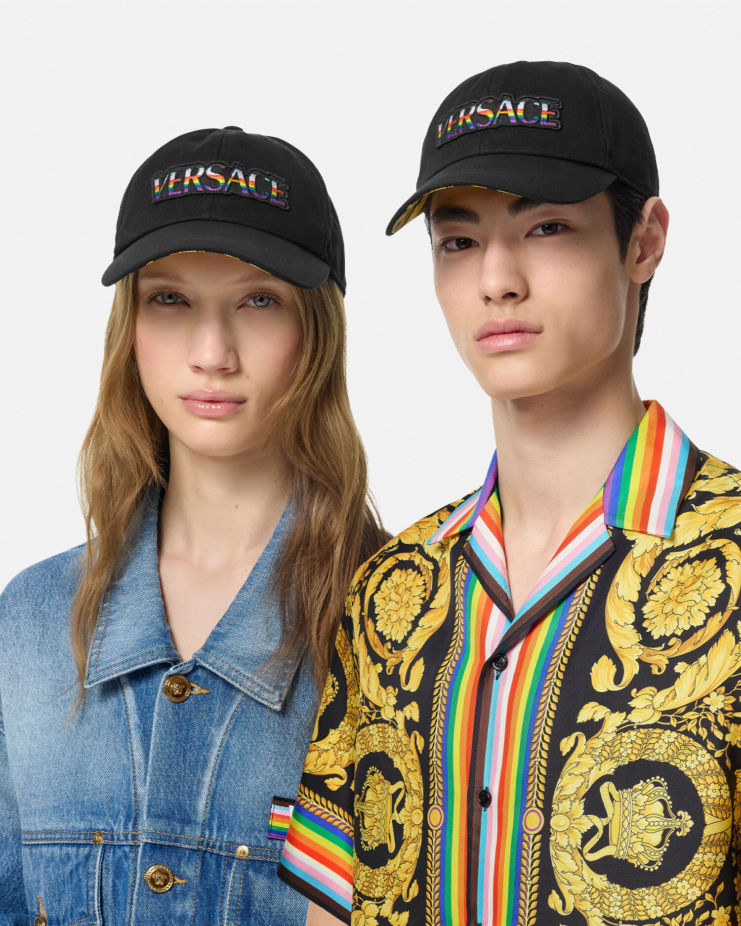 Versace ball cap top