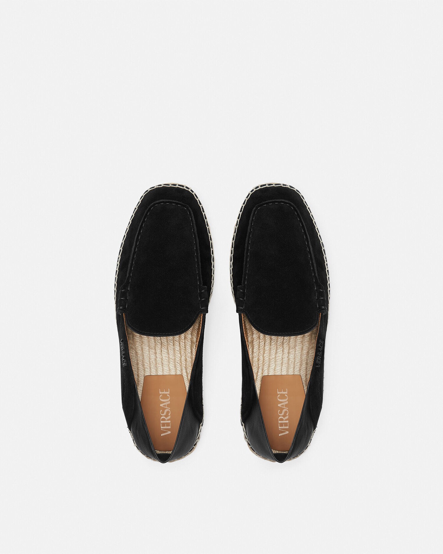 Black suede espadrilles store