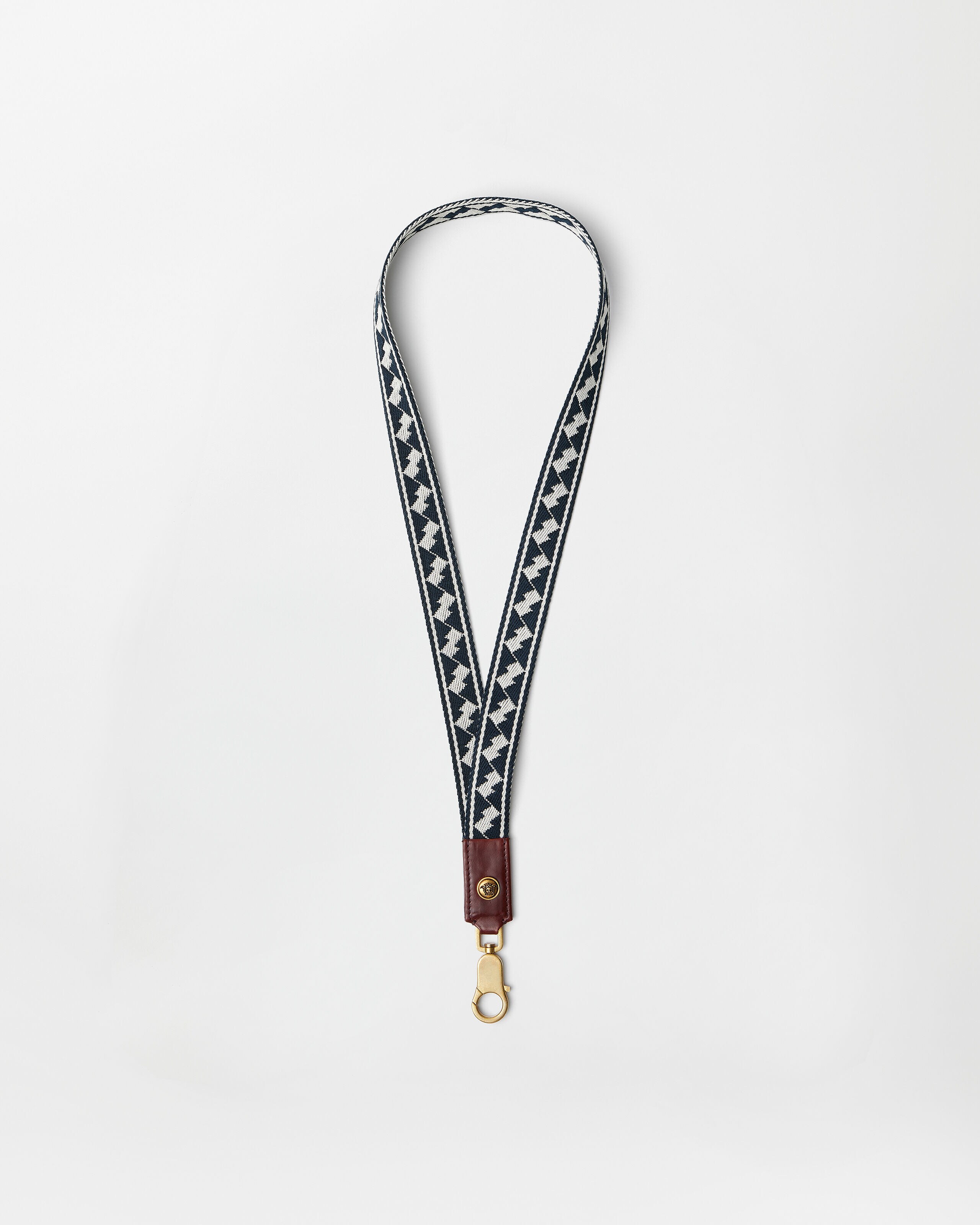 Versace ribbon keychain