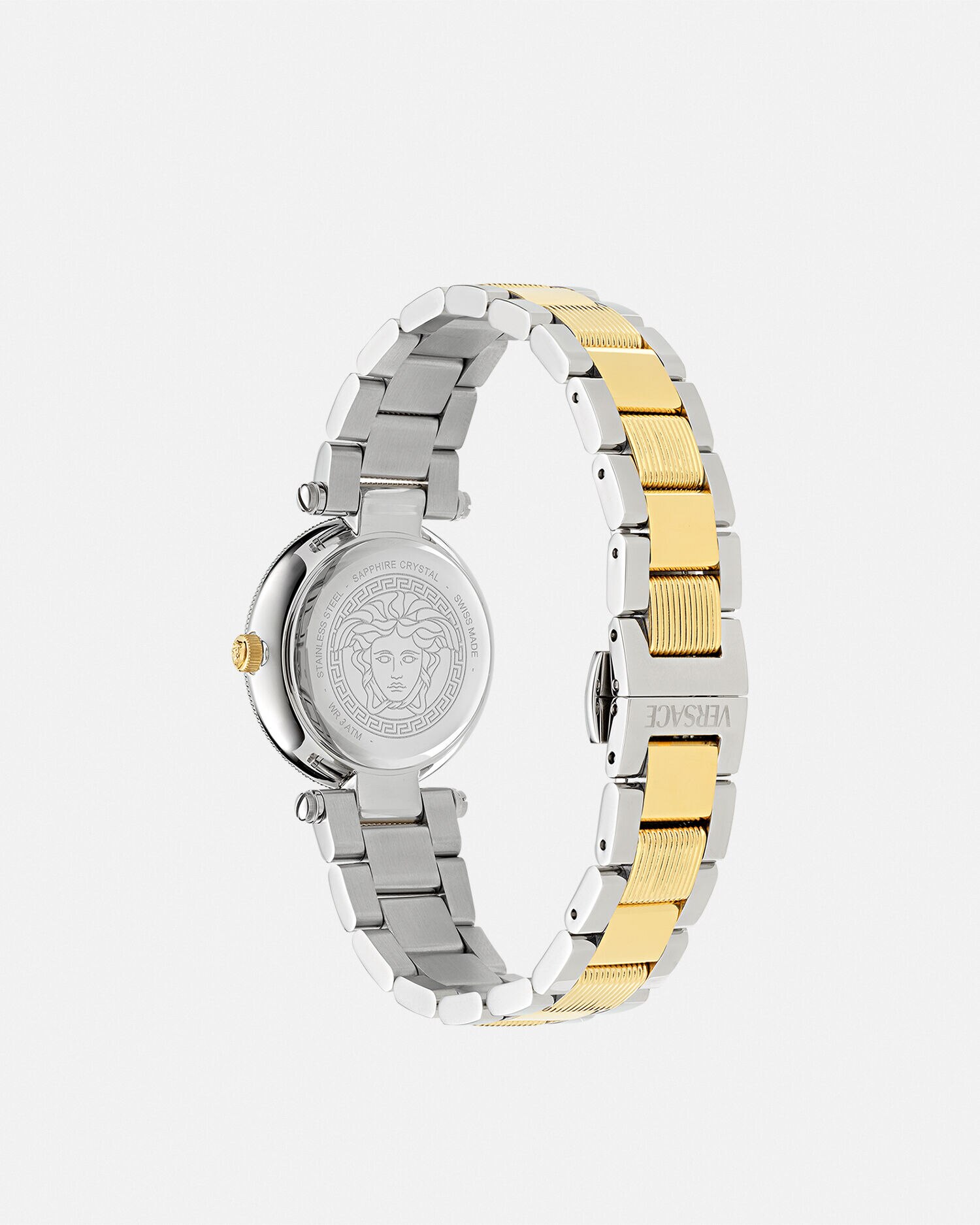 Versace Reve Petite Watch female Silver gold One Size
