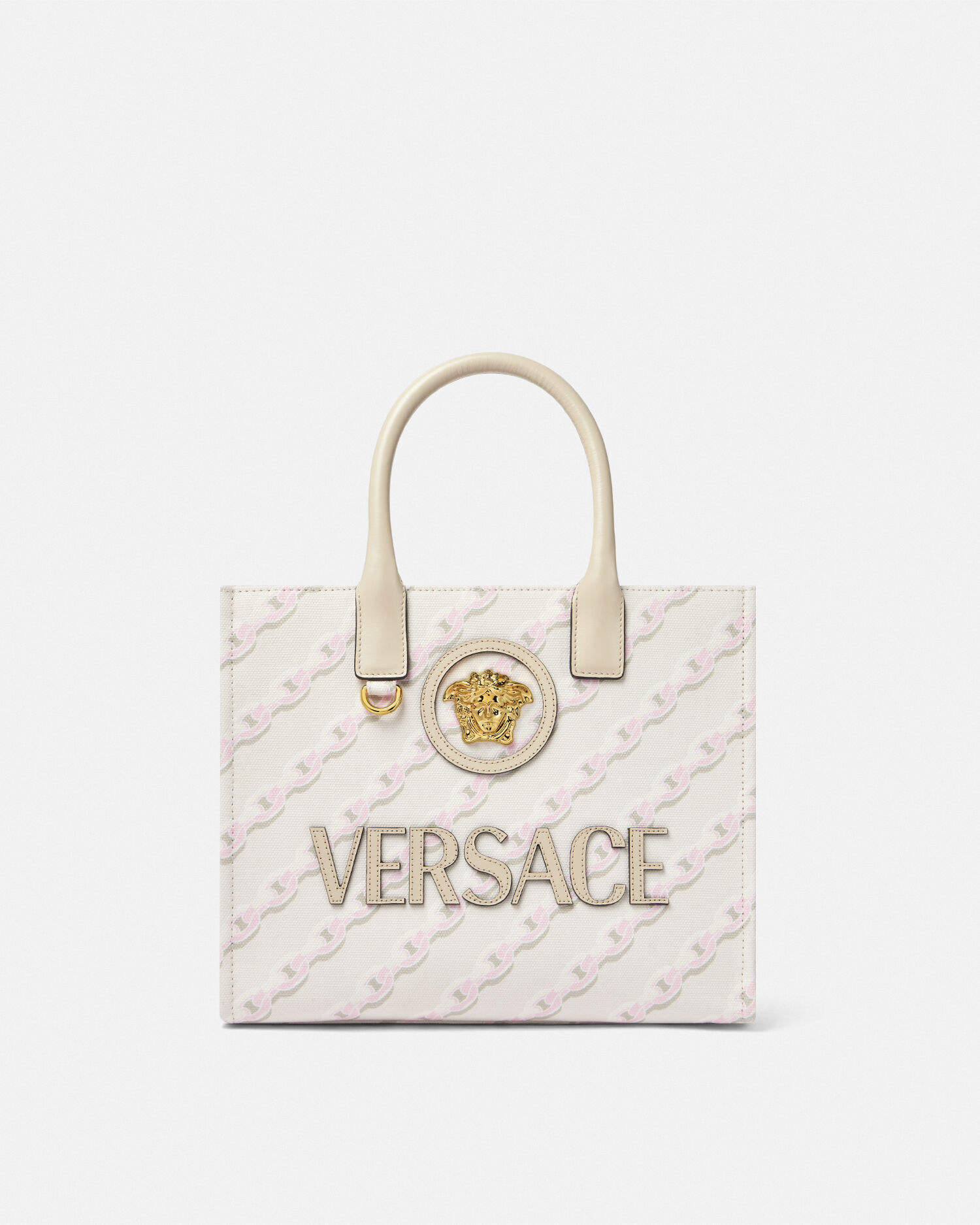La Medusa Printed Small Canvas Tote