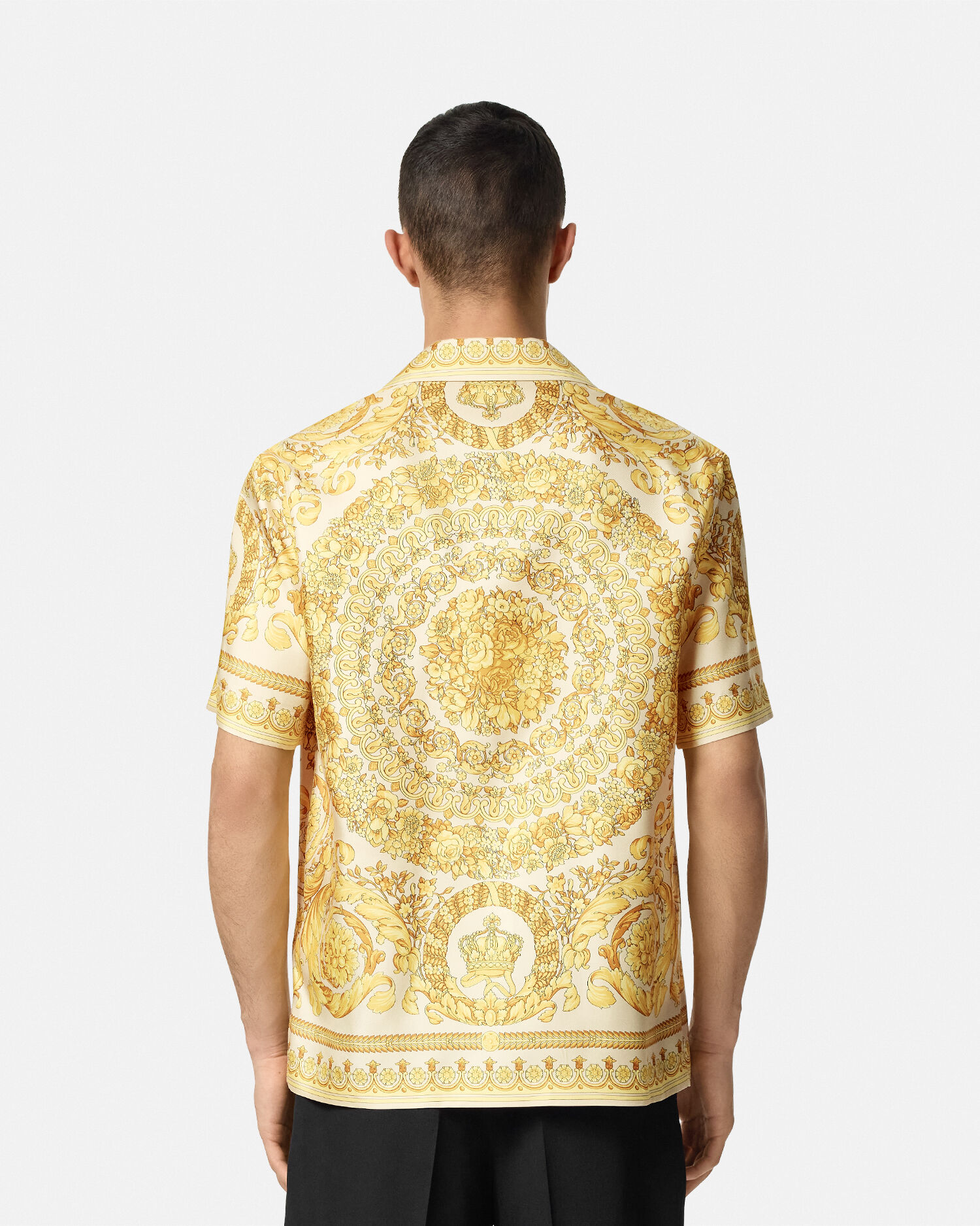 Camicia seta versace online