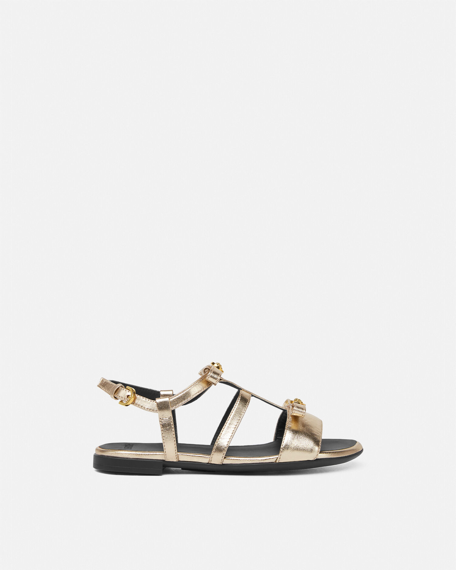 Kids gold sandals store