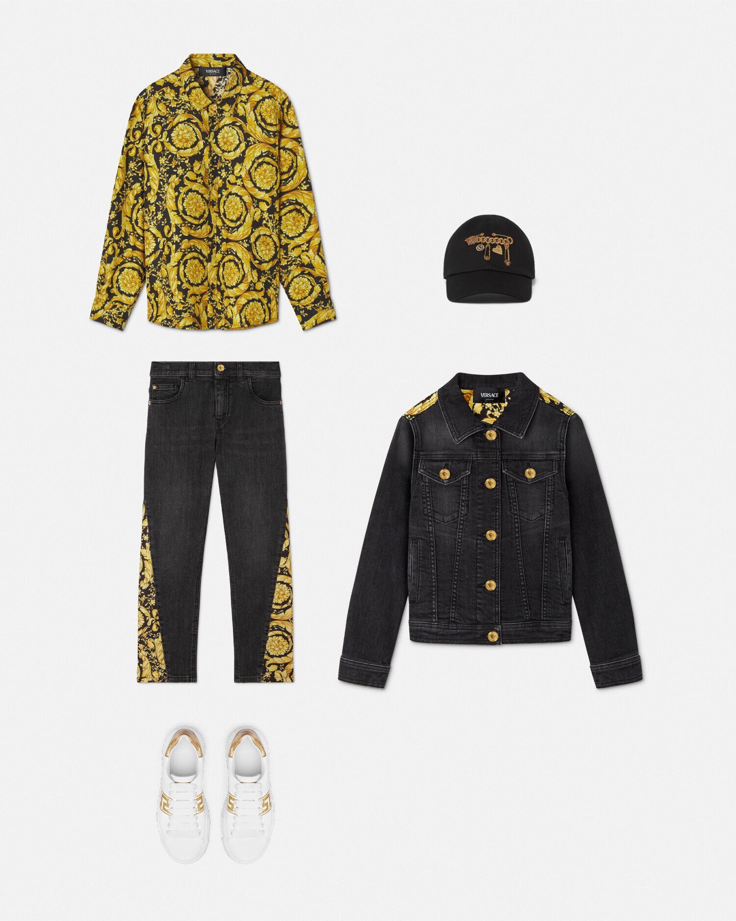 Versace kids clothes top