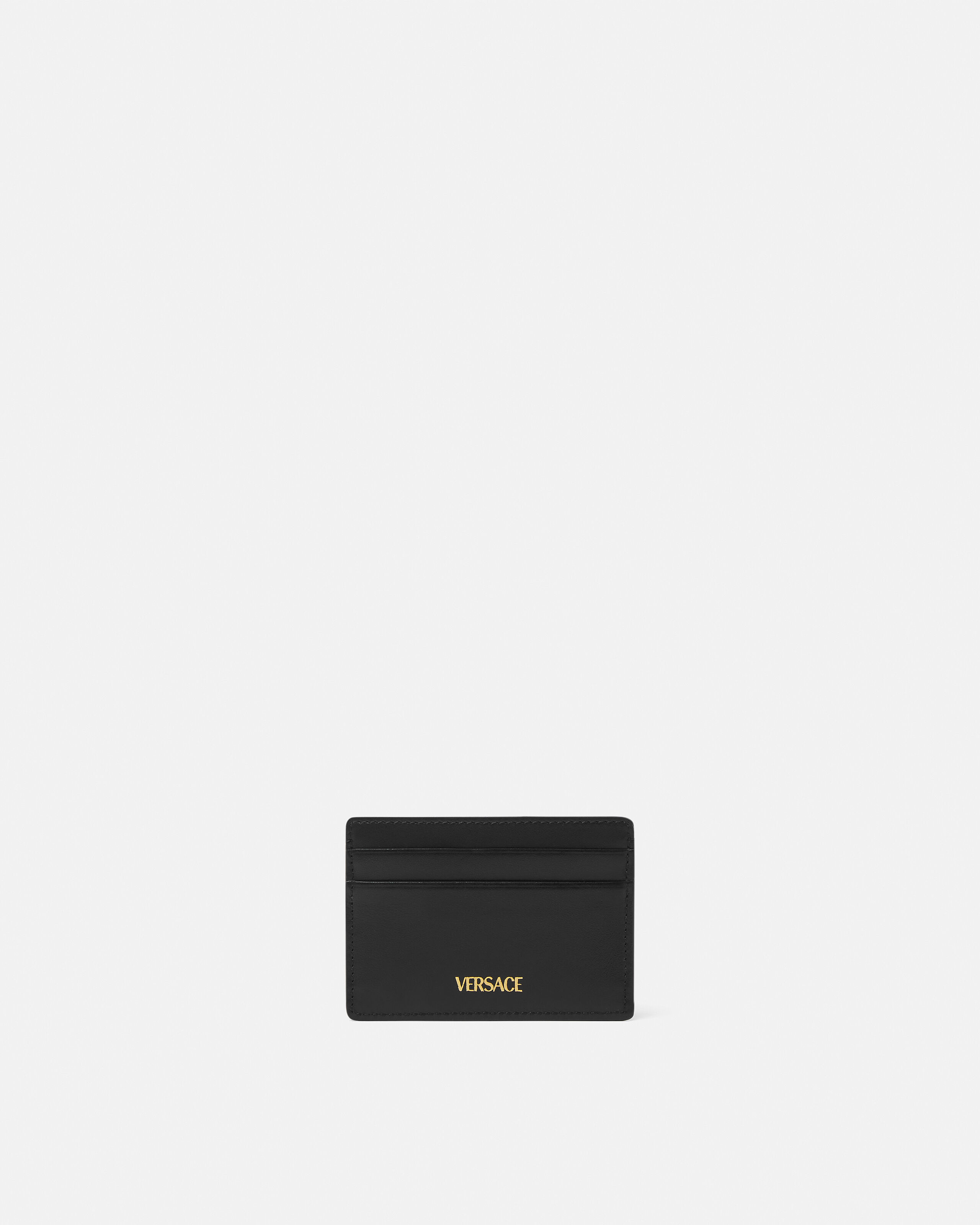 V Leather Card Holder 