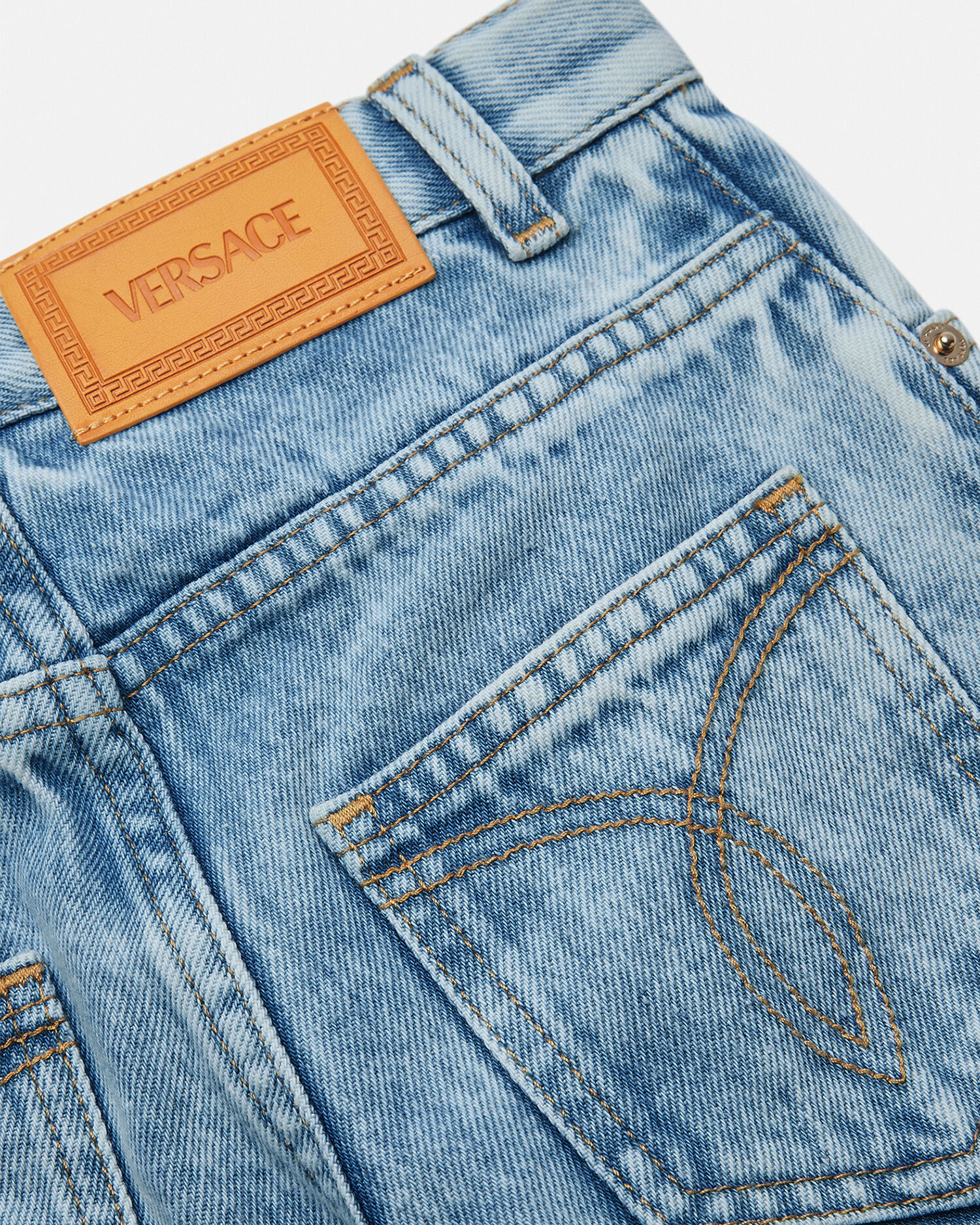 Versace straight leg sales jeans