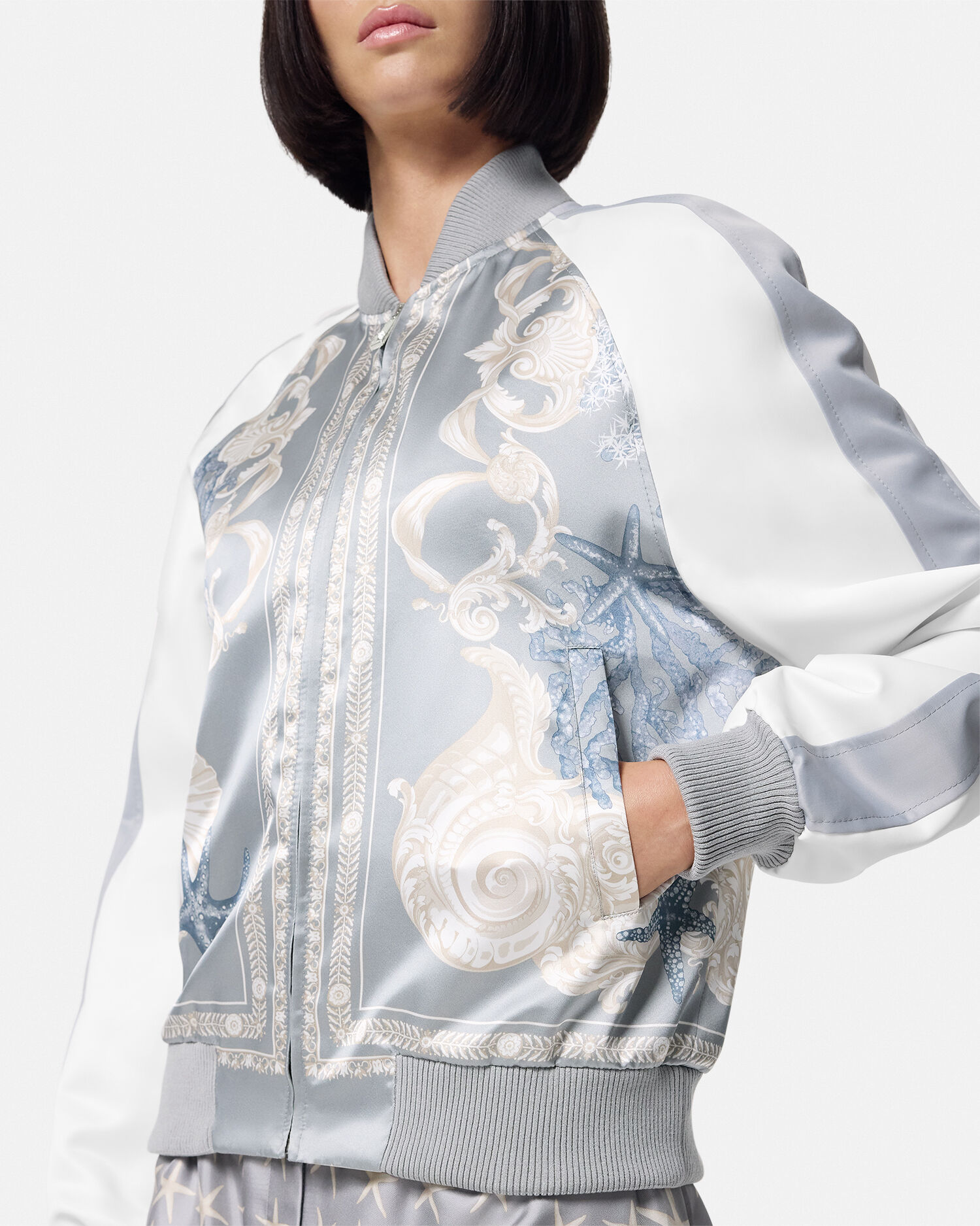 Barocco Sea Varsity Jacket