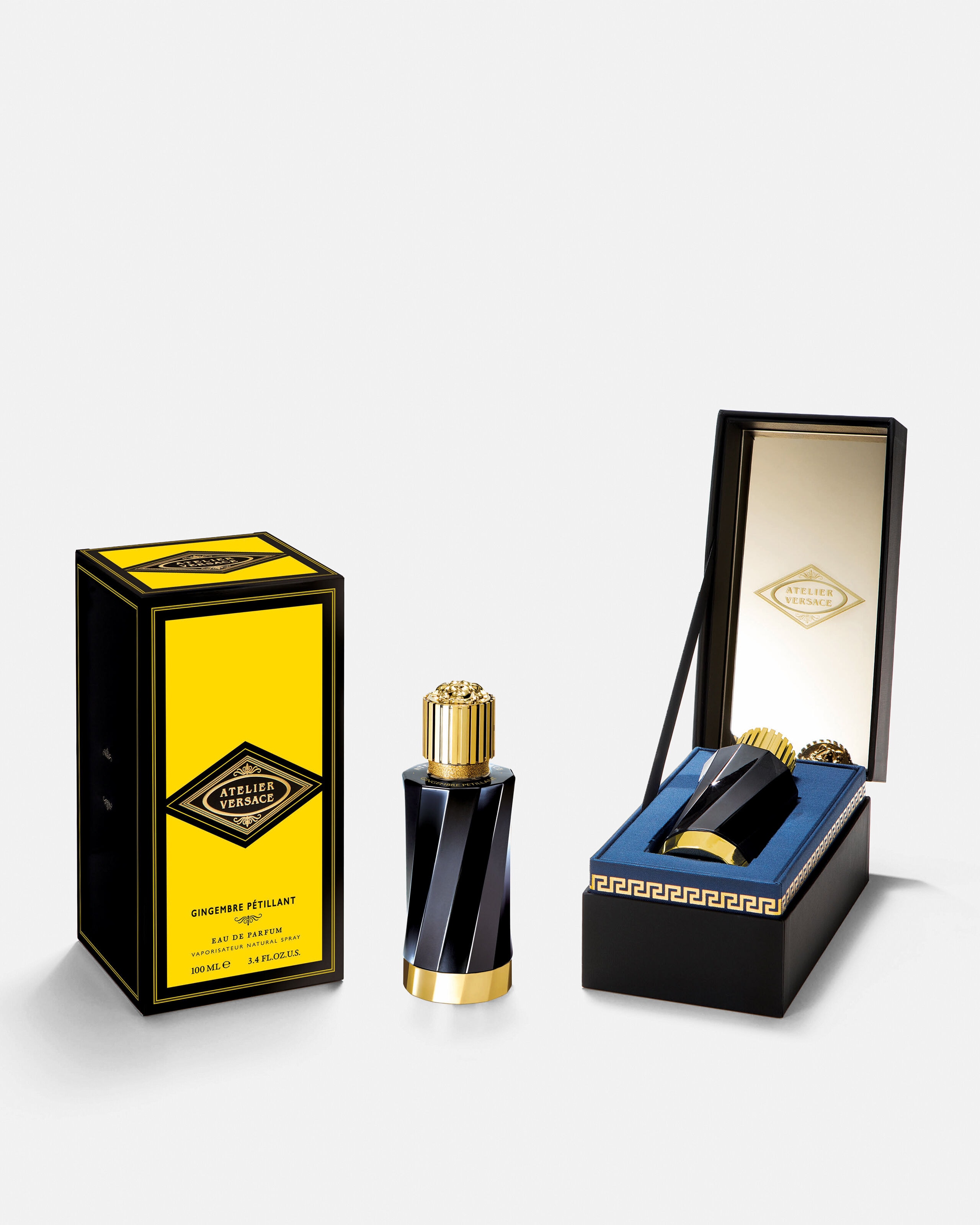 Gingembre Pétillant EDP 100 ml Black | VERSACE US