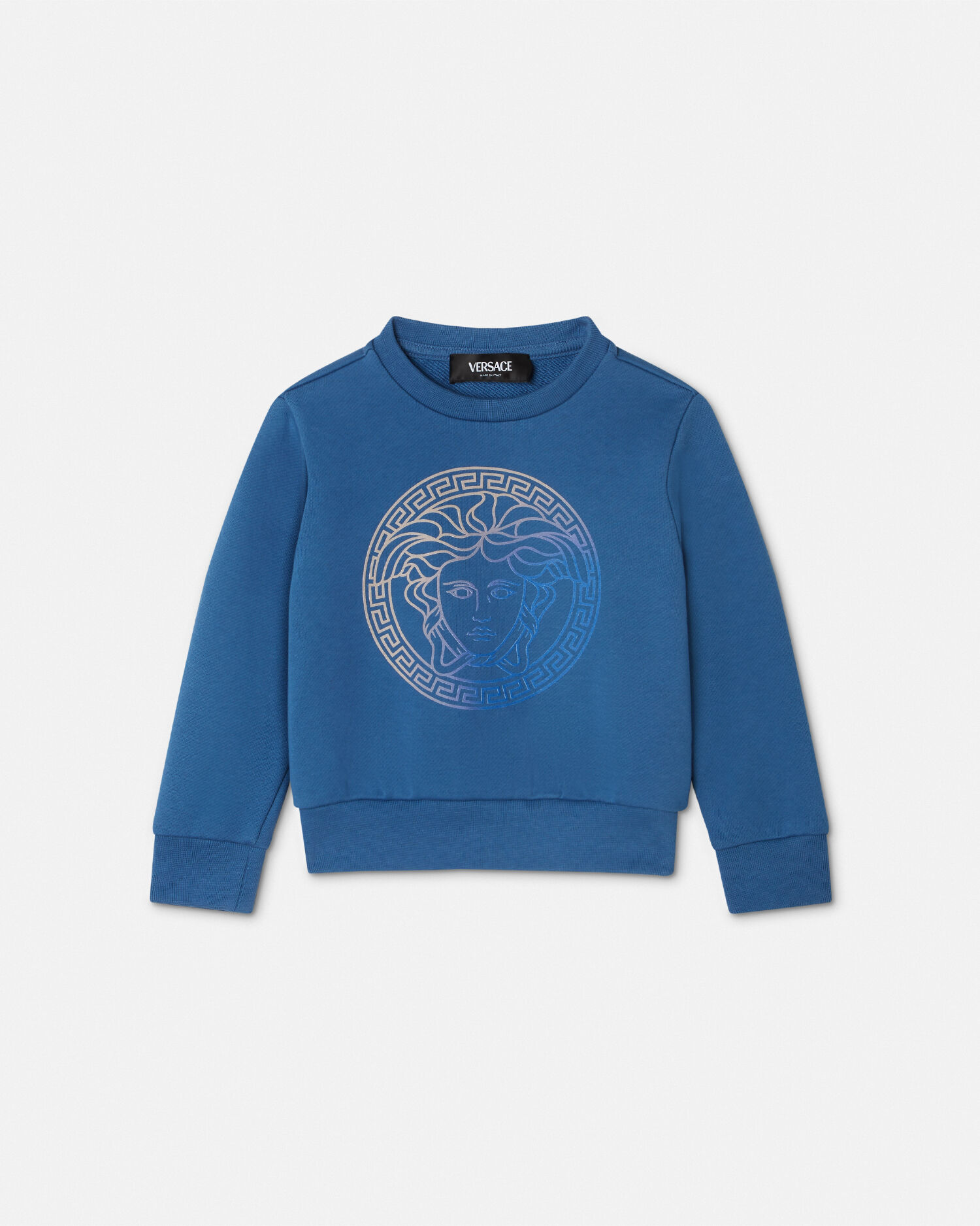 Versace sweatshirt blue top
