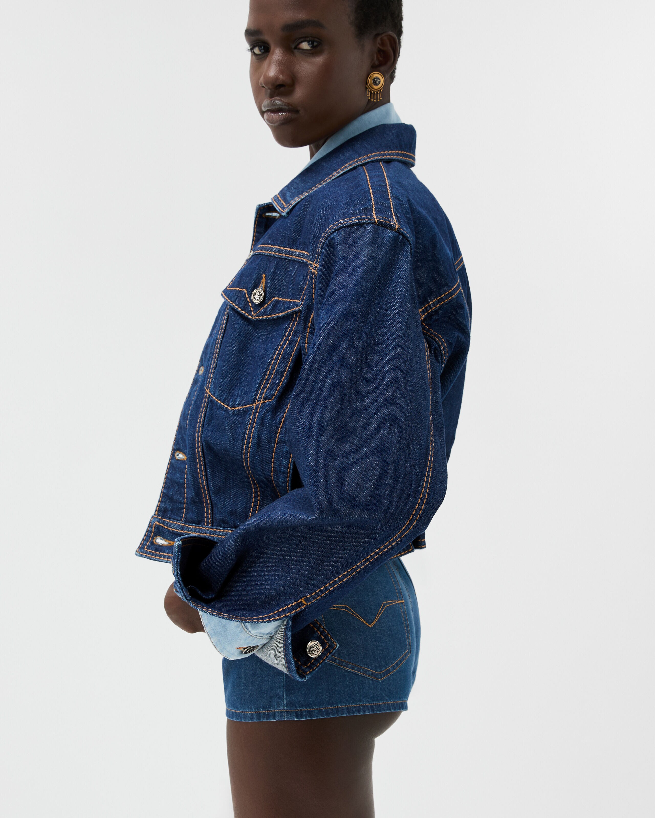 Denim Blouson Blue | VERSACE
