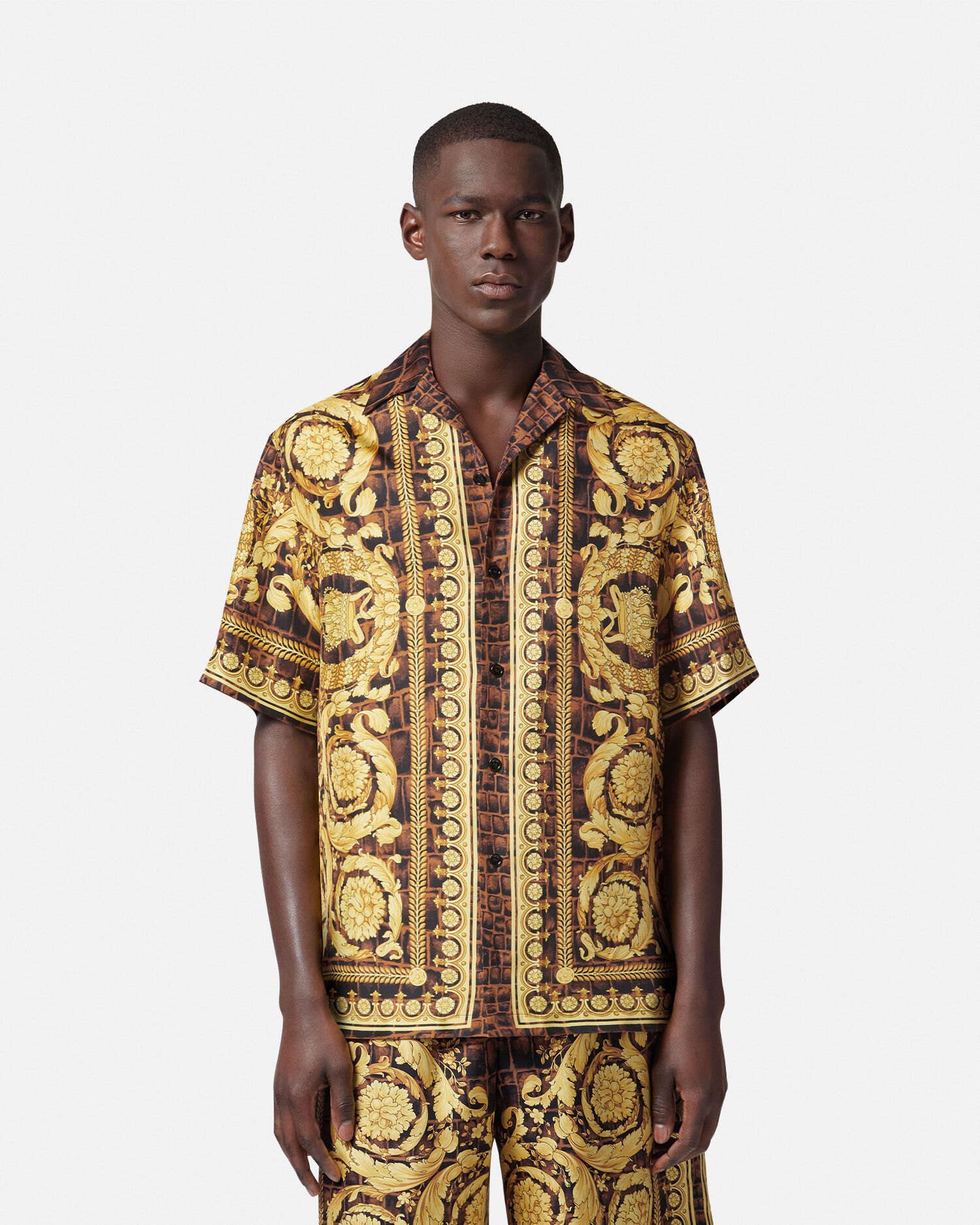 Men s versace deals shirts cheap