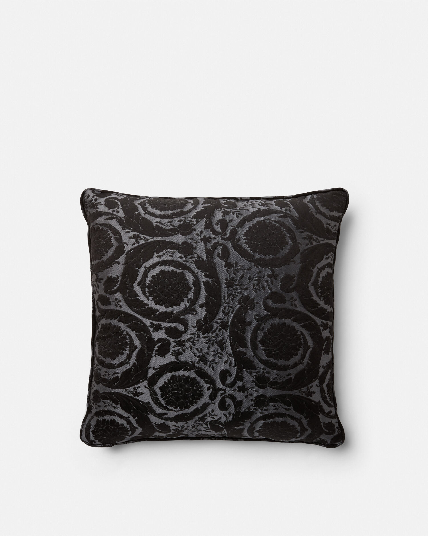 Barocco Cushion 45 cm Gray | VERSACE